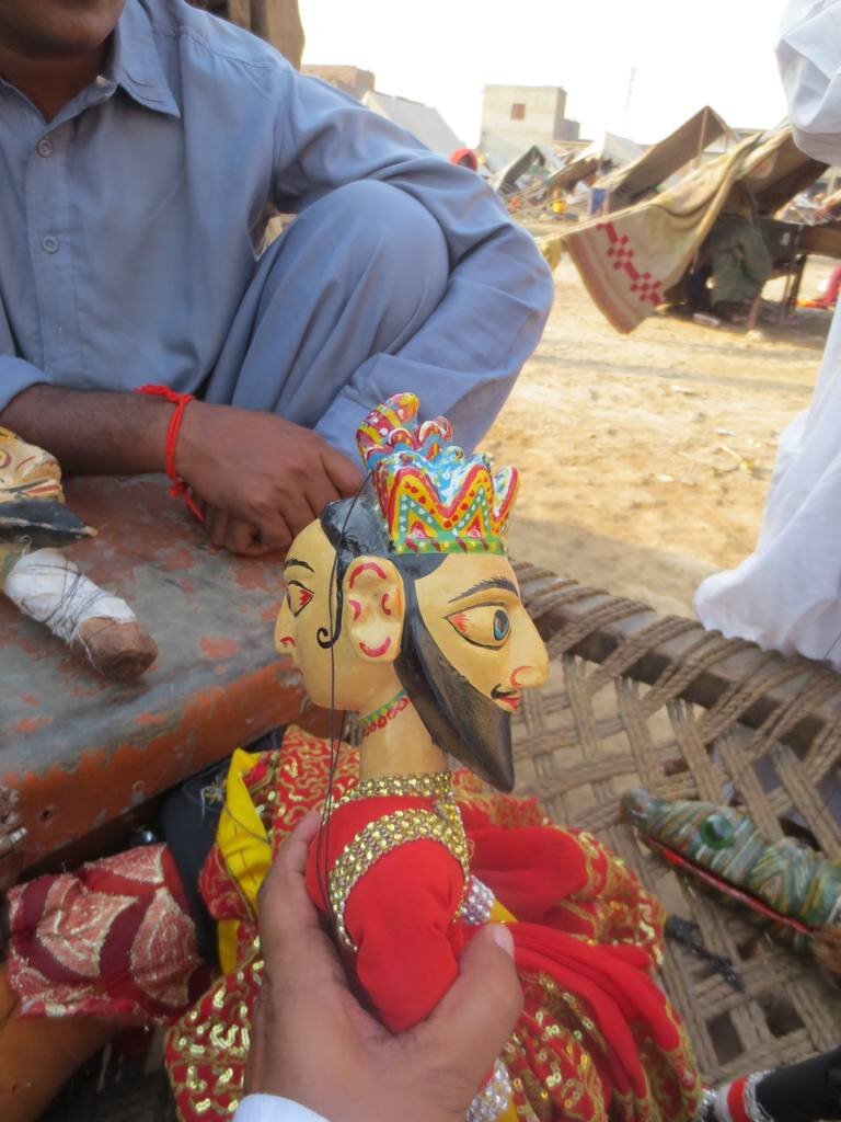 Visiting more puppeteers