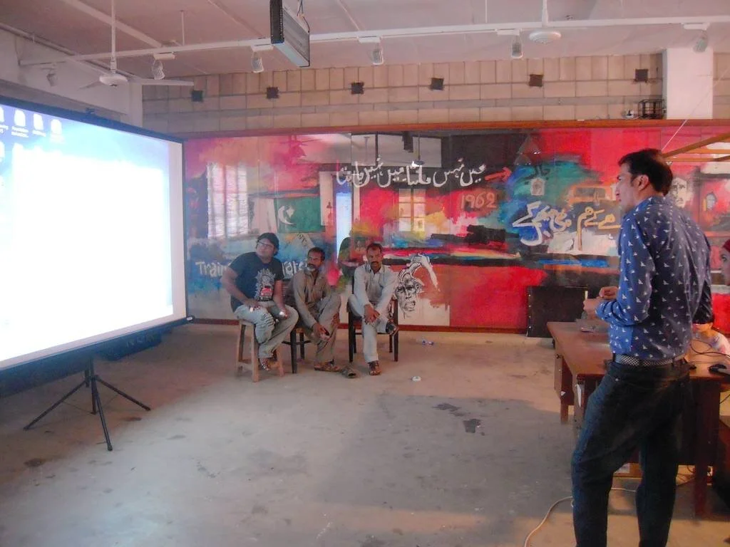 Indus Valley and an artist visit