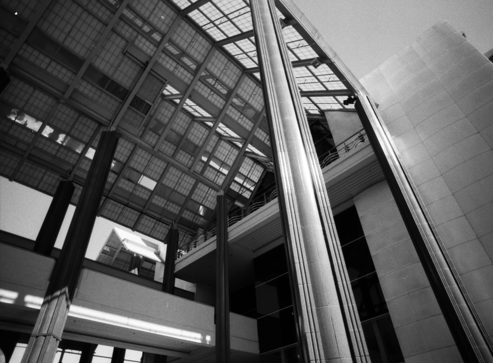 LACMA with Mamiya 645