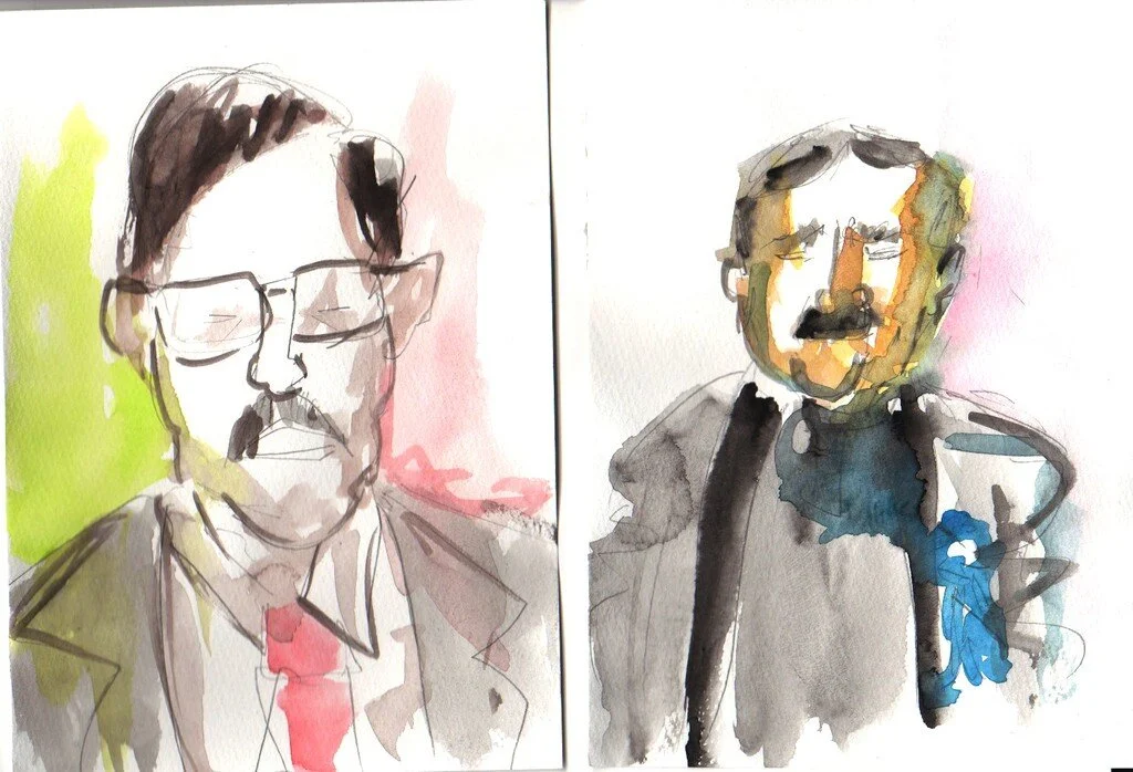 Urdu Writer's Society Los Angeles May 2014 Mushaira Sketches