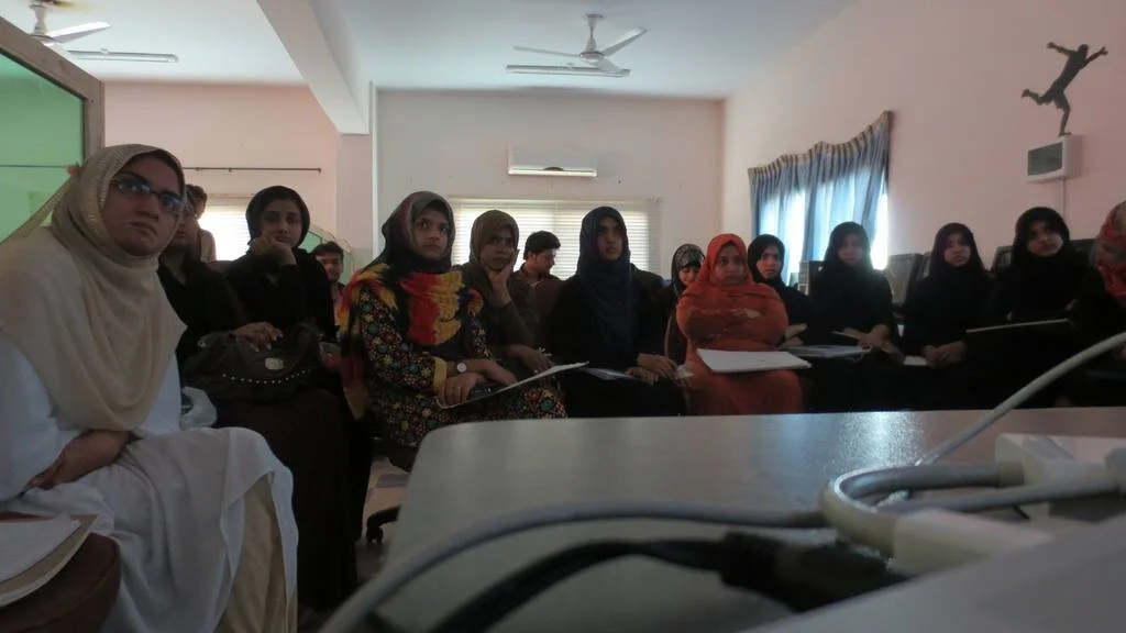 Teaching at Sindh University