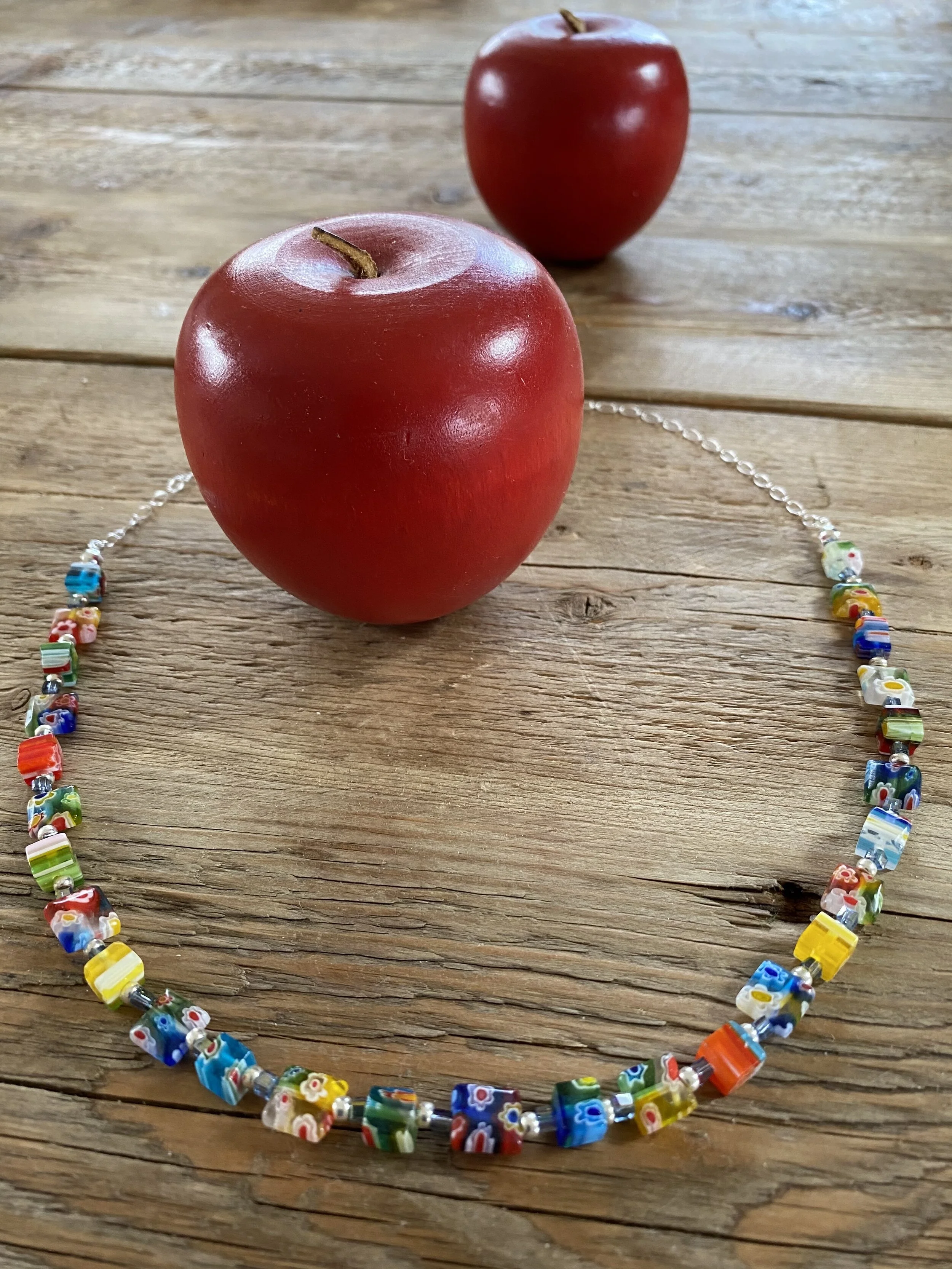 Austrian Crystals "En Fleur" Necklace