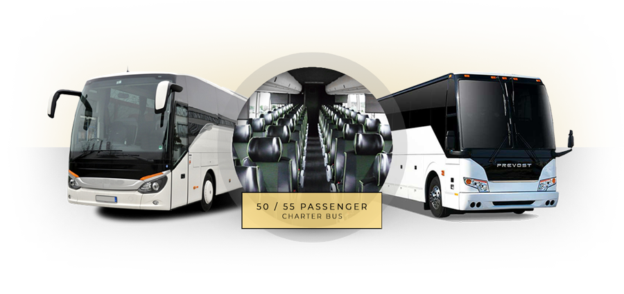 50/55 Passenger Coach Bus