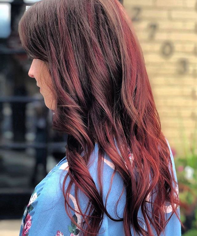 Wow Casey Jo! 🔥 Make a color appointment with Casey Jo for August 17 and receive a complimentary haircut to freshen up for fall! 303-333-3750 #color #colorsforfall #poshthesalondenver #fashion #hairtrends #olaplex #oribeobsessed #kerastase