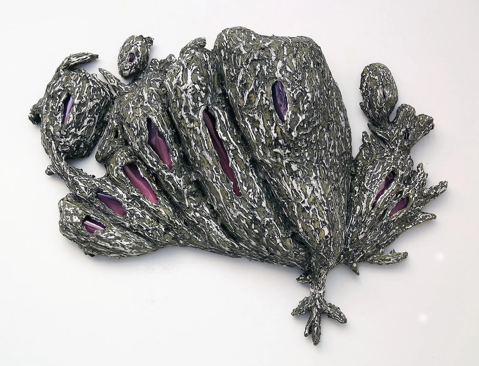Venezuela    ceramic, spray foam  24"w. x 18"h. x 9"d.