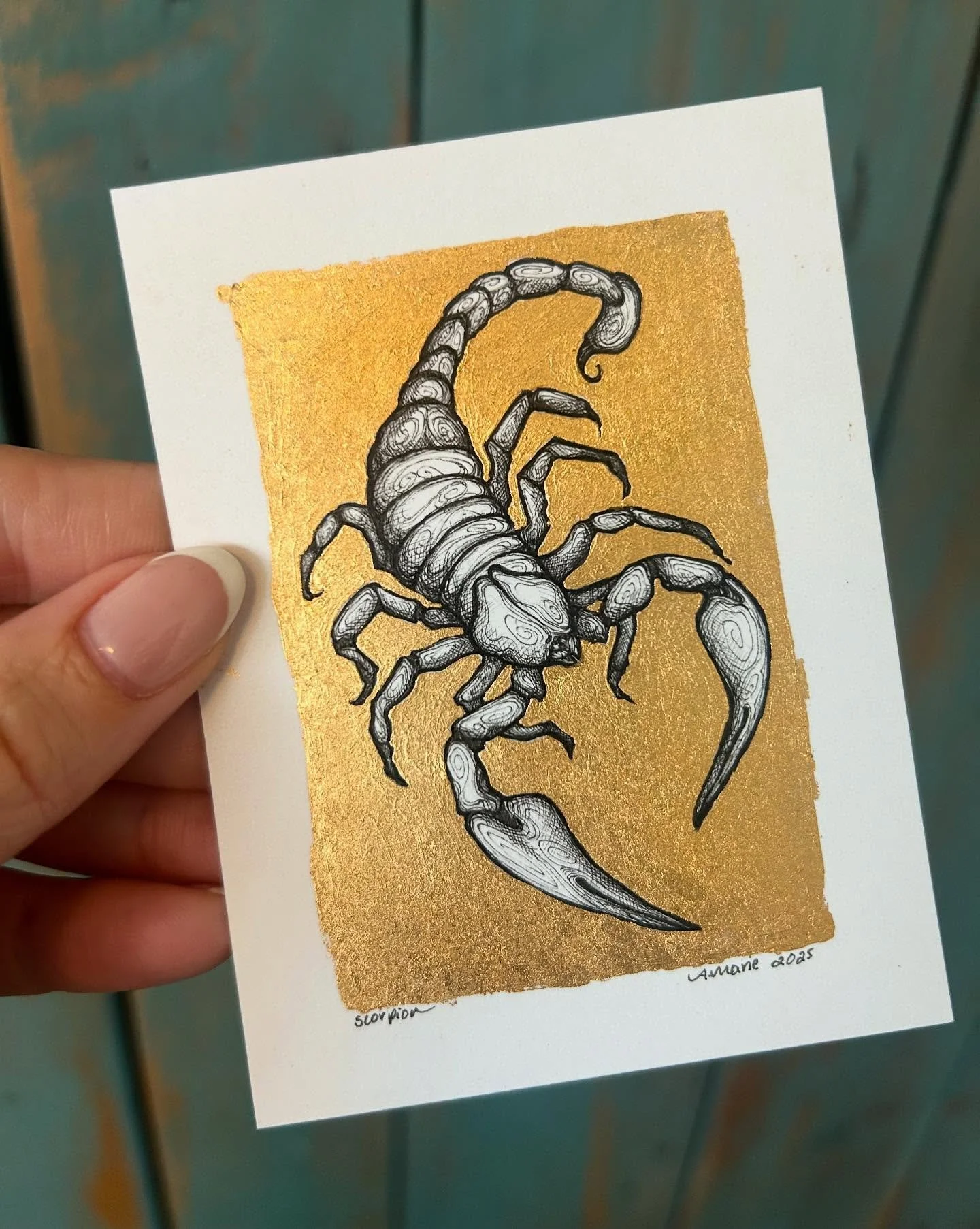 Here&rsquo;s a few more tiny originals coming with me to Ann Arbor this week!! Someone please provide a new home for this scorpion, it scares me 😂. Find me in booth #ST546 on State Street across from the big red X sculpture in front of the art museu