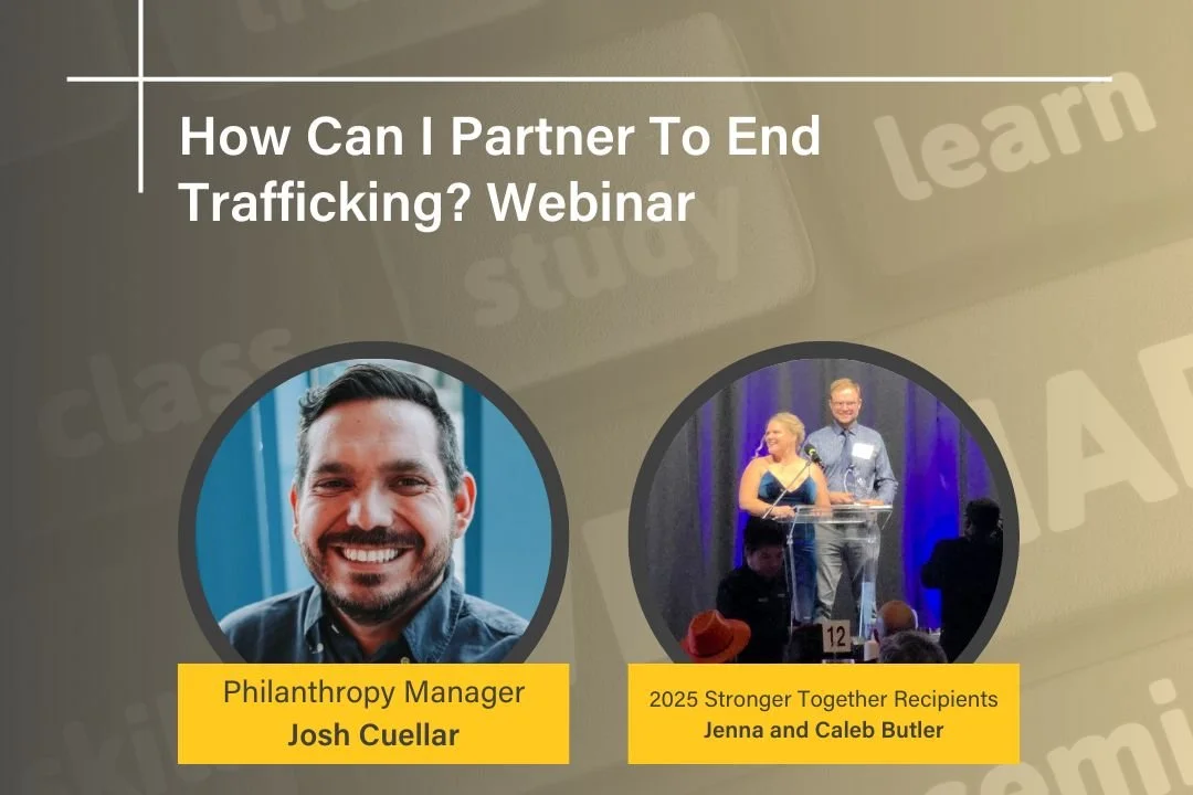 How Can I Partner To End Trafficking? Webinar