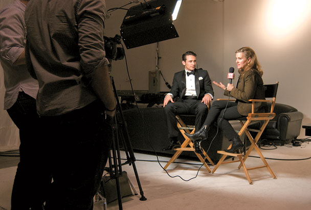 James Franco &amp; Krista Smith • Vanity Fair's 2011 Hollywood Cover Shoot 