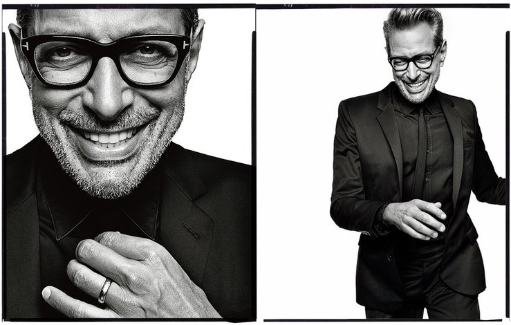 Jeff Goldblum by Randall Slavin