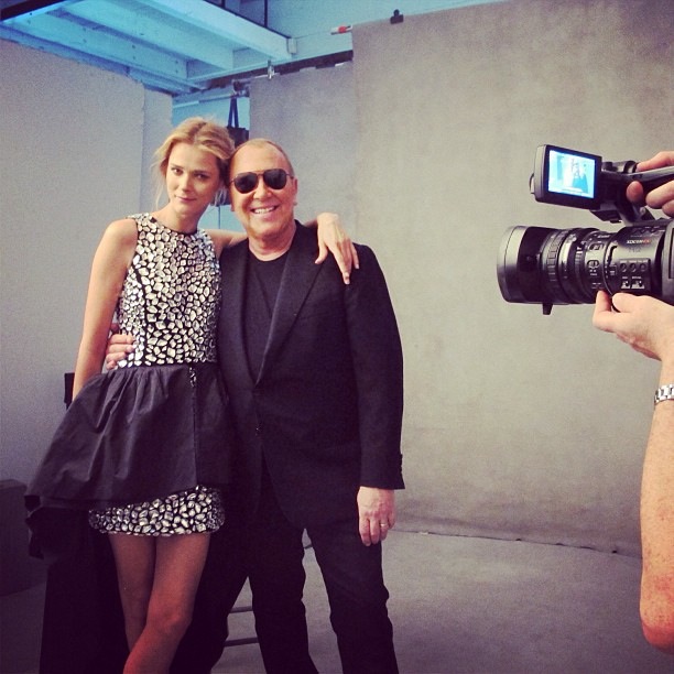 Carmen Kass & Michael Kors • June 2013 • Photo by Rachel DeLoache Williams