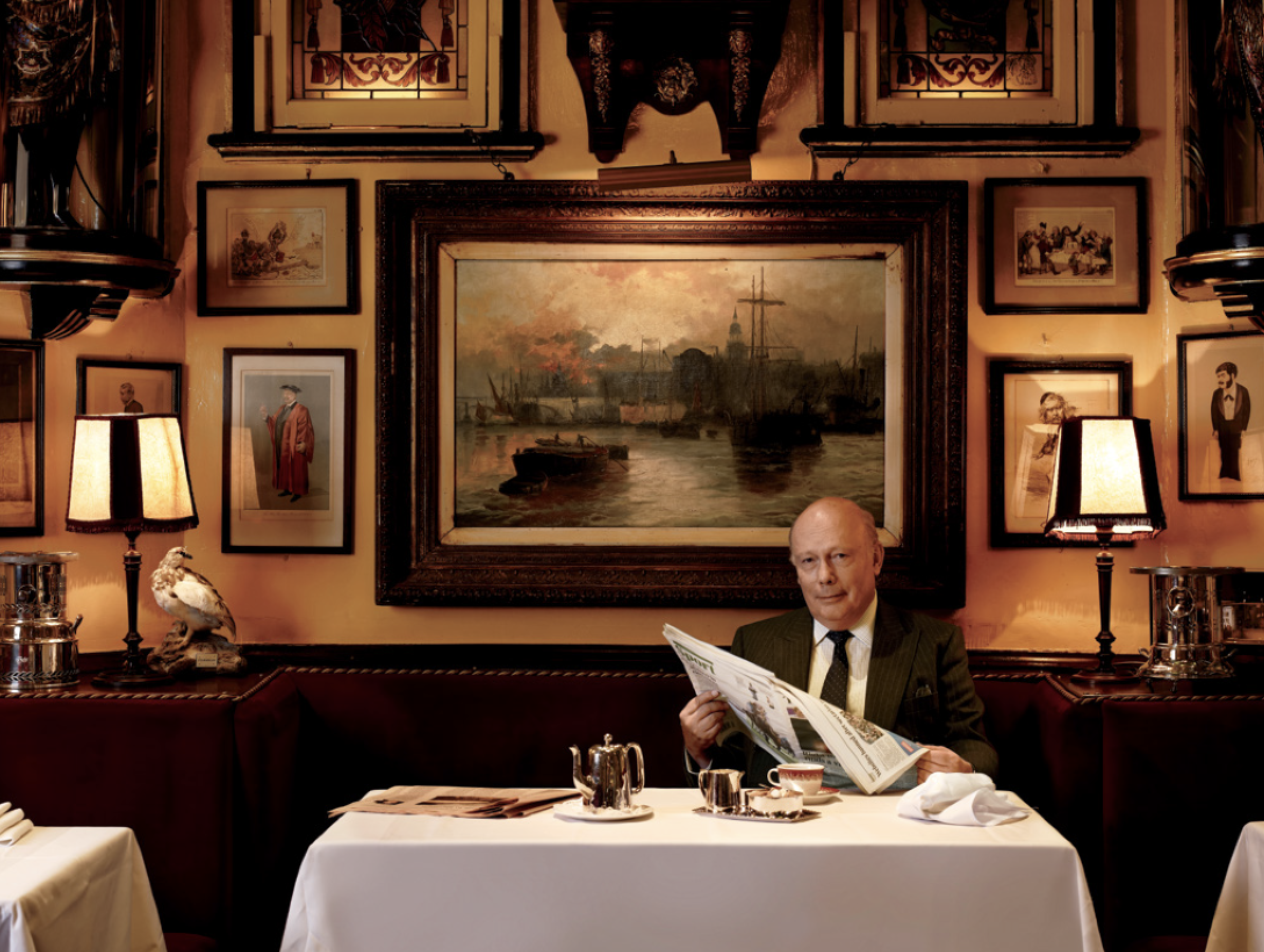 Julian Fellowes by Simon Upton