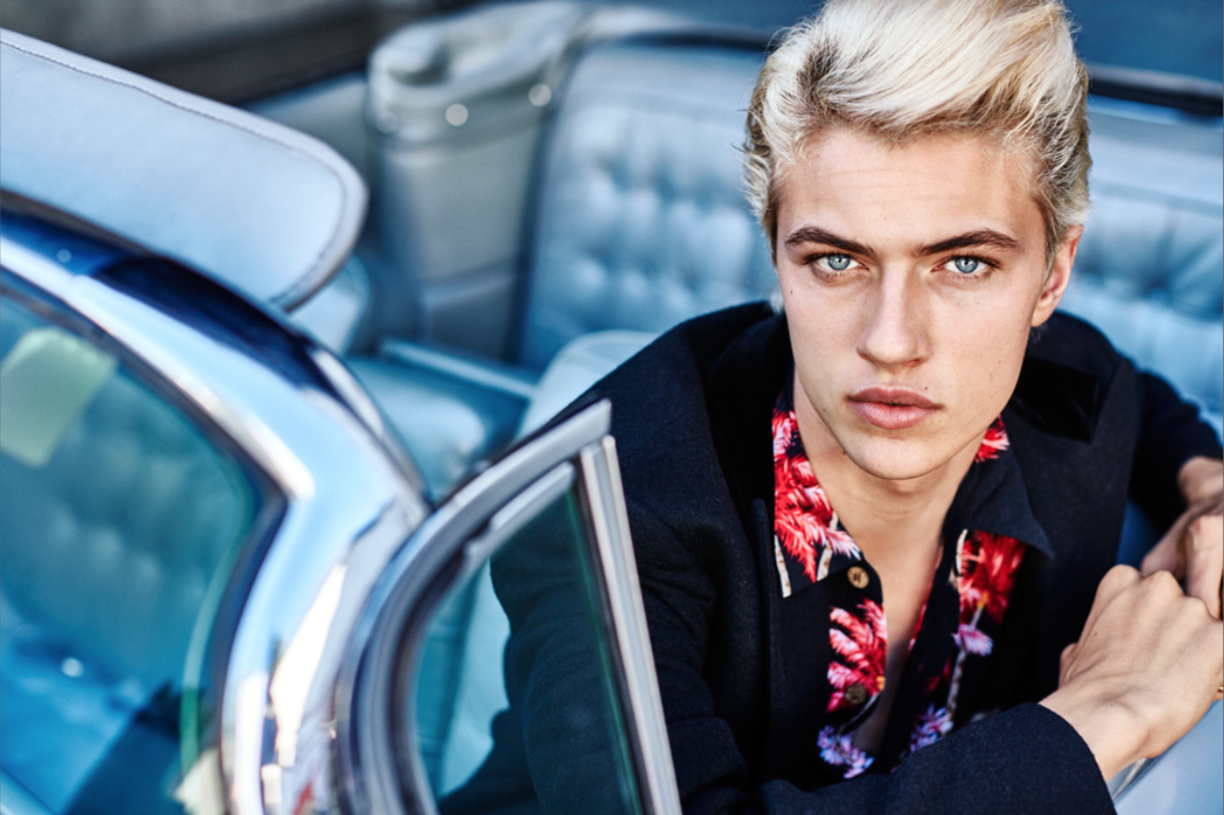 Lucky Blue Smith by Dewey Nicks for Vanity Fair