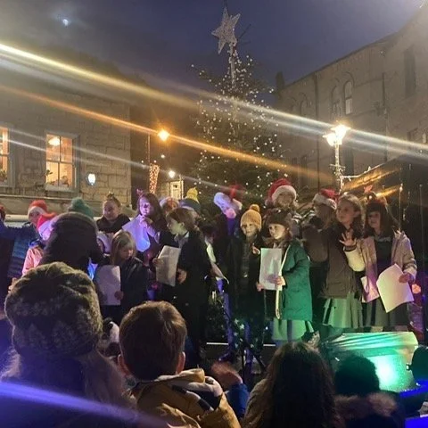 Hebden Bridge Christmas Lights Switch On