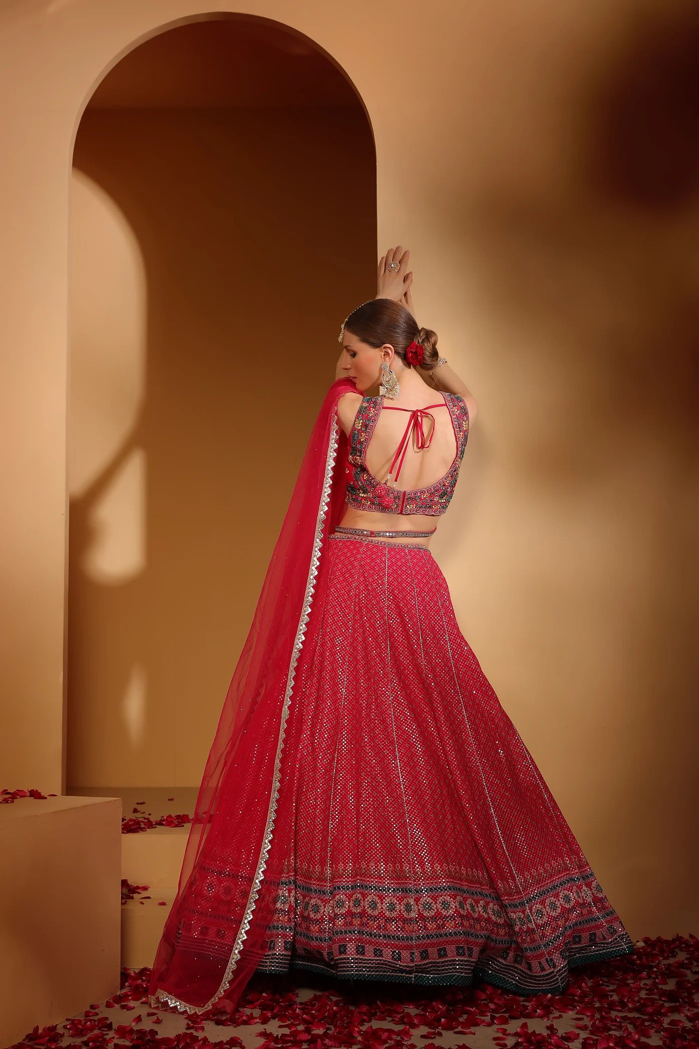 Traditional Red Lehenga