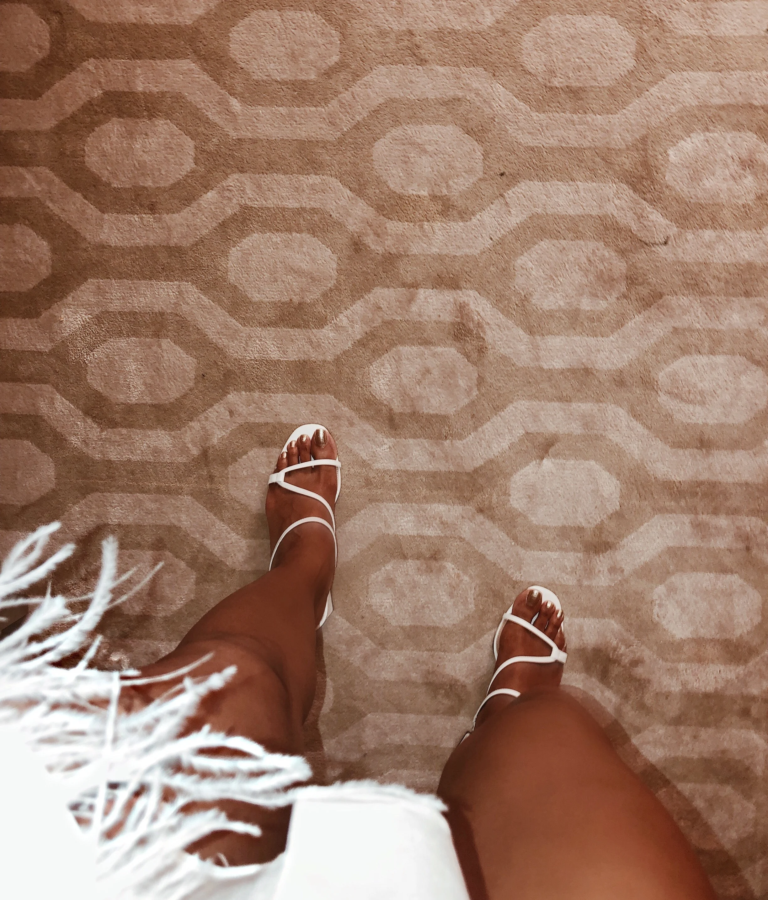                   Wardrobe Add-On: White Shoe