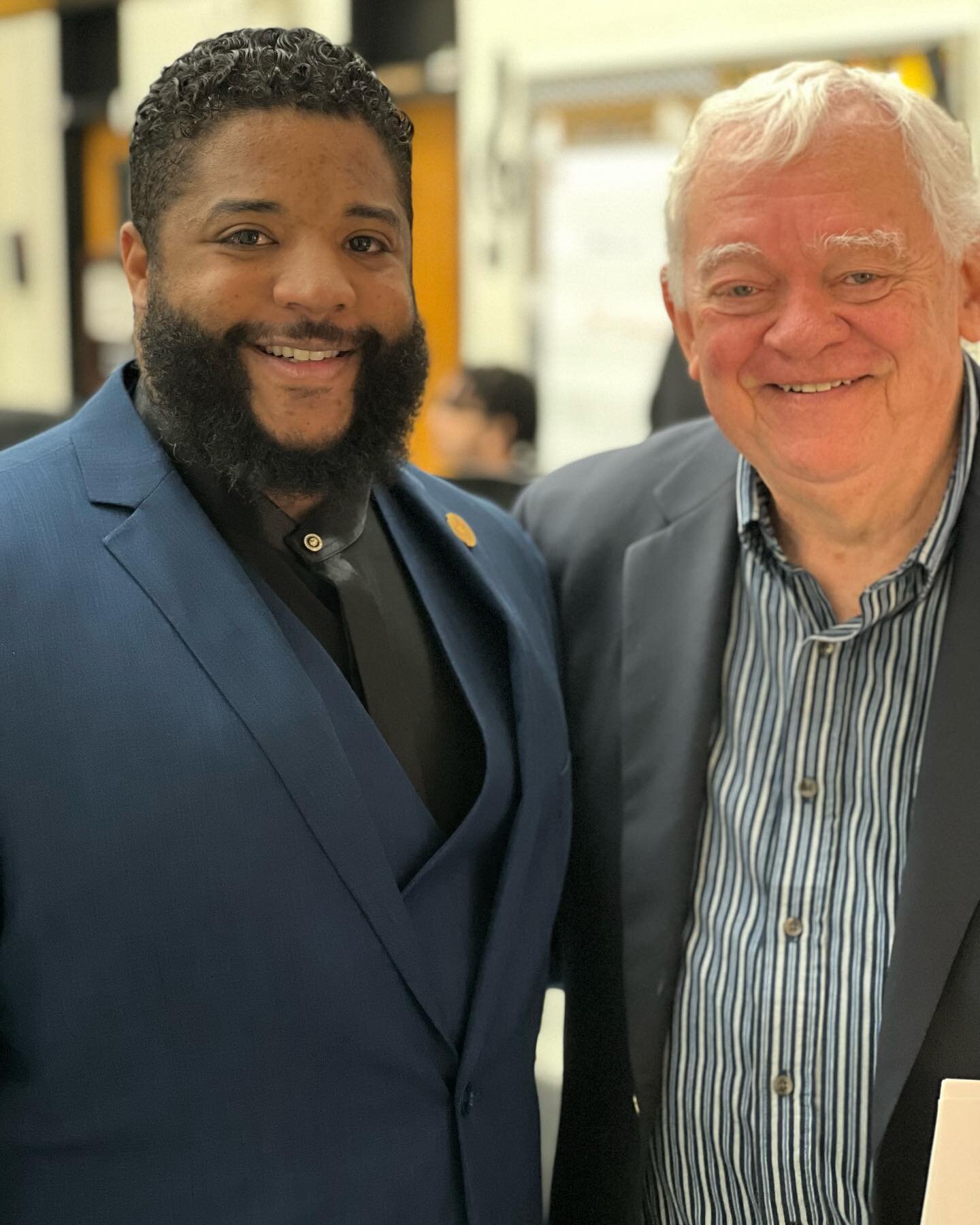 The legacy continues. Current Director of Bands, James Wilson pictured with the legendary Director Emeritus, Freddy Martin. Mr. Wilson is continuing to teach and motivate every single that walks on South Cobb&rsquo;s campus. We are grateful for his l