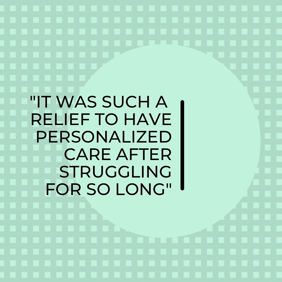 ❤️ PERSONALIZED CARE. 

🌈 It&rsquo;s the best way to recover. Why? 

✨ Because your body is unique. Your body is different from all other bodies. 

👗 You wouldn&rsquo;t wear something that says &lsquo;one size fits all&rsquo; because they definitel