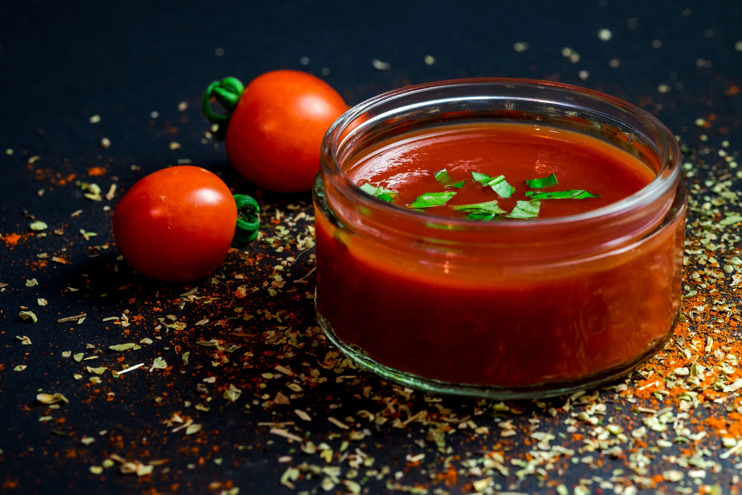 Un-Red Roasted Tomato Soup