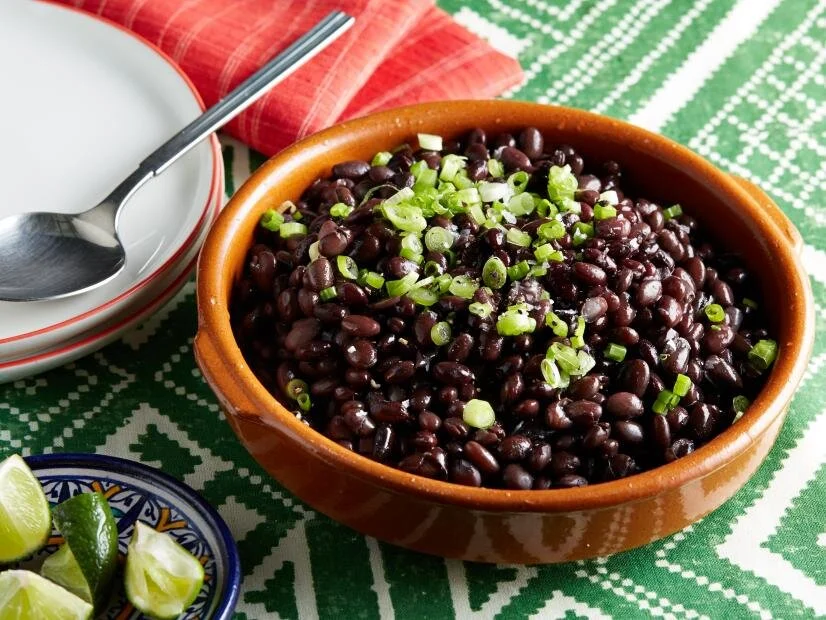 Un-Fried Coconut Black Beans