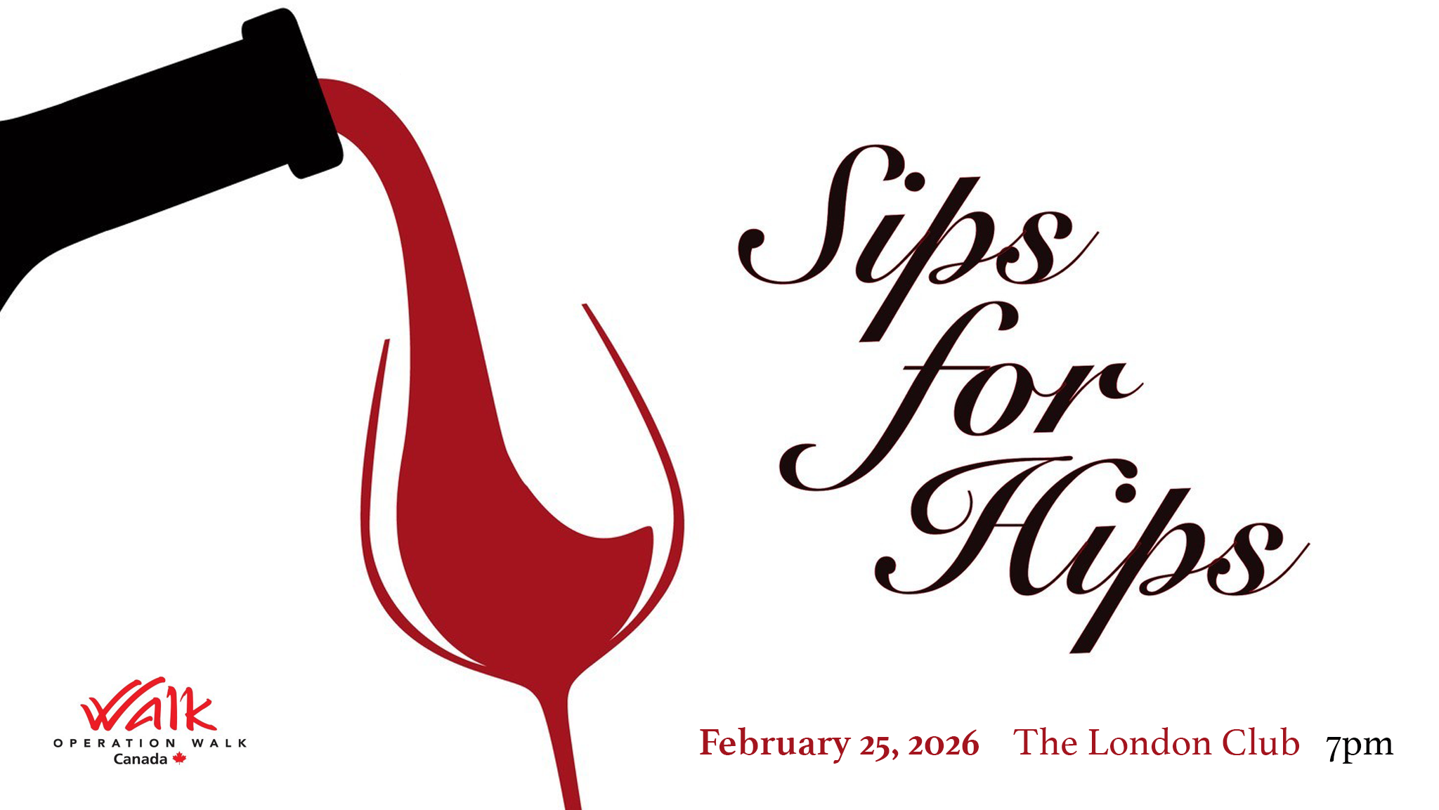 Our February Fundraiser – Sips for Hips 2026!