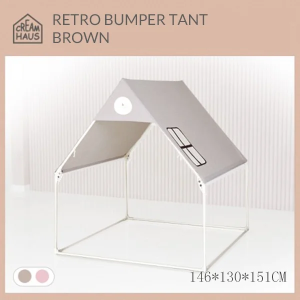 Retro Bumper Mat Tent Brown