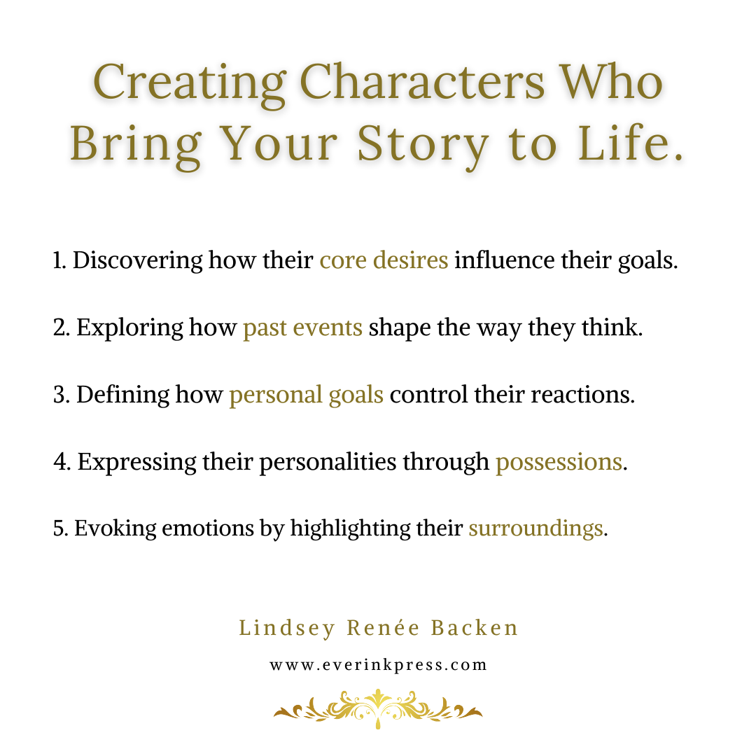 Five Ways I Create Characters — Lindsey Renee Backen
