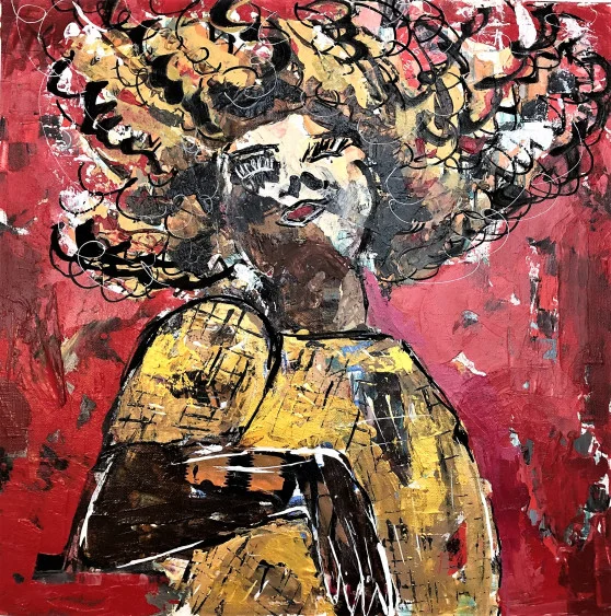 Copy of Big Freeda – 18″ x 18″