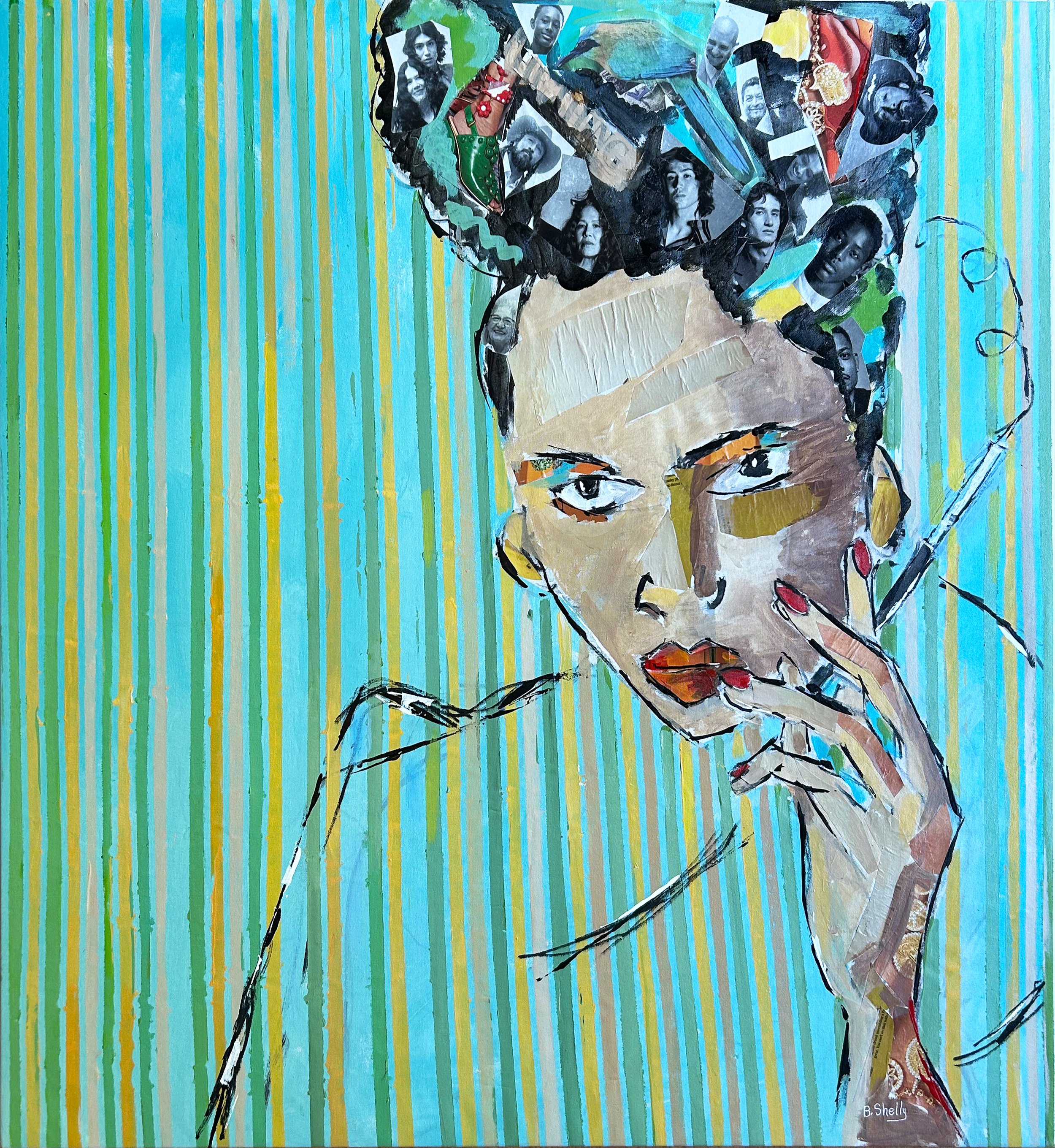 Priscilla - 36" x 36"