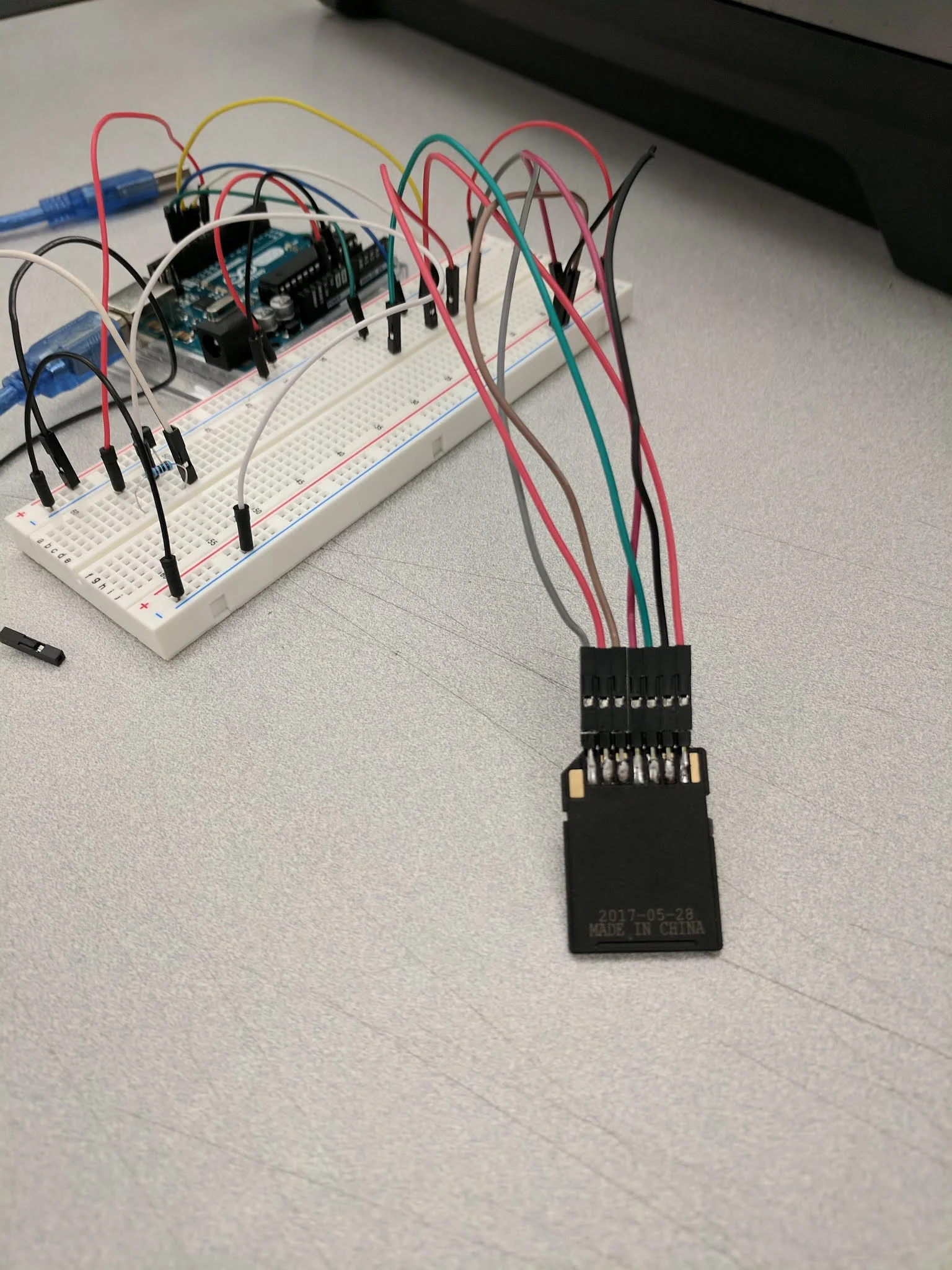 The first part of the process was testing with Arduino and getting data to log around movement, button interaction, and RFID interaction.