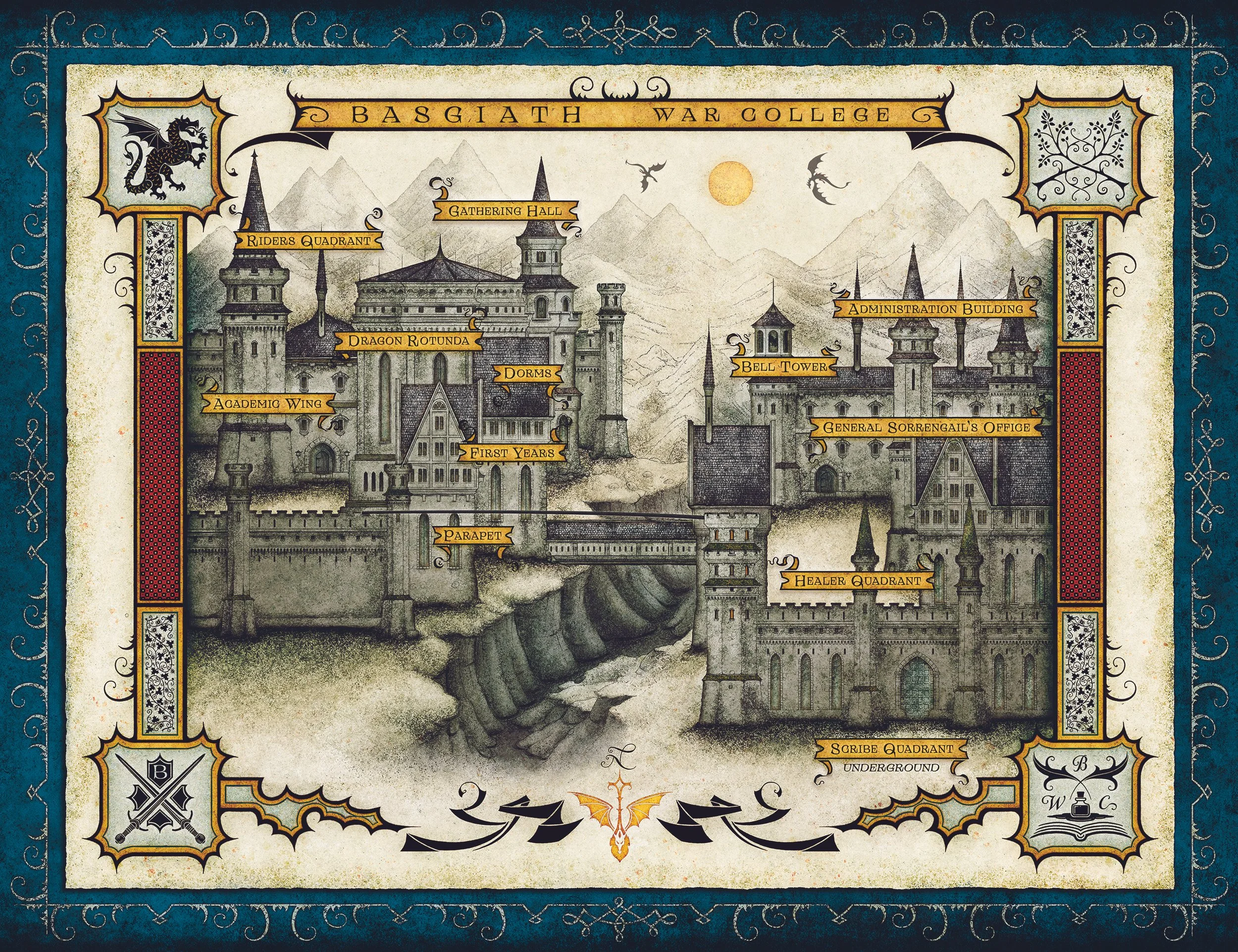 FOURTHWING  Basgiath War College  Author: Rebecca Yarros Fablelistik Editions | 2025