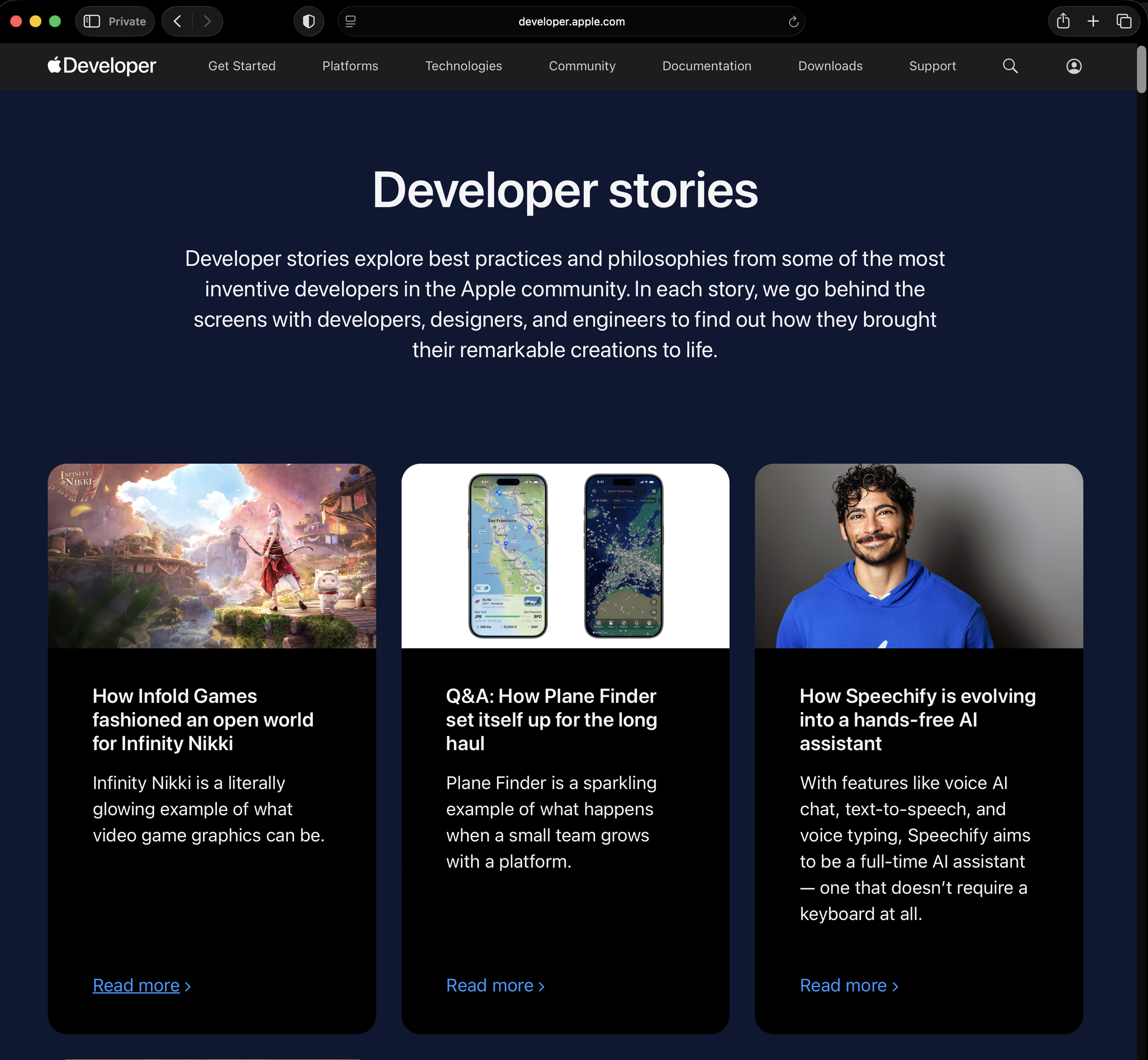 Speechify Apple Developer Stories Featuring Cliff Weitzman Screenshots_3.png