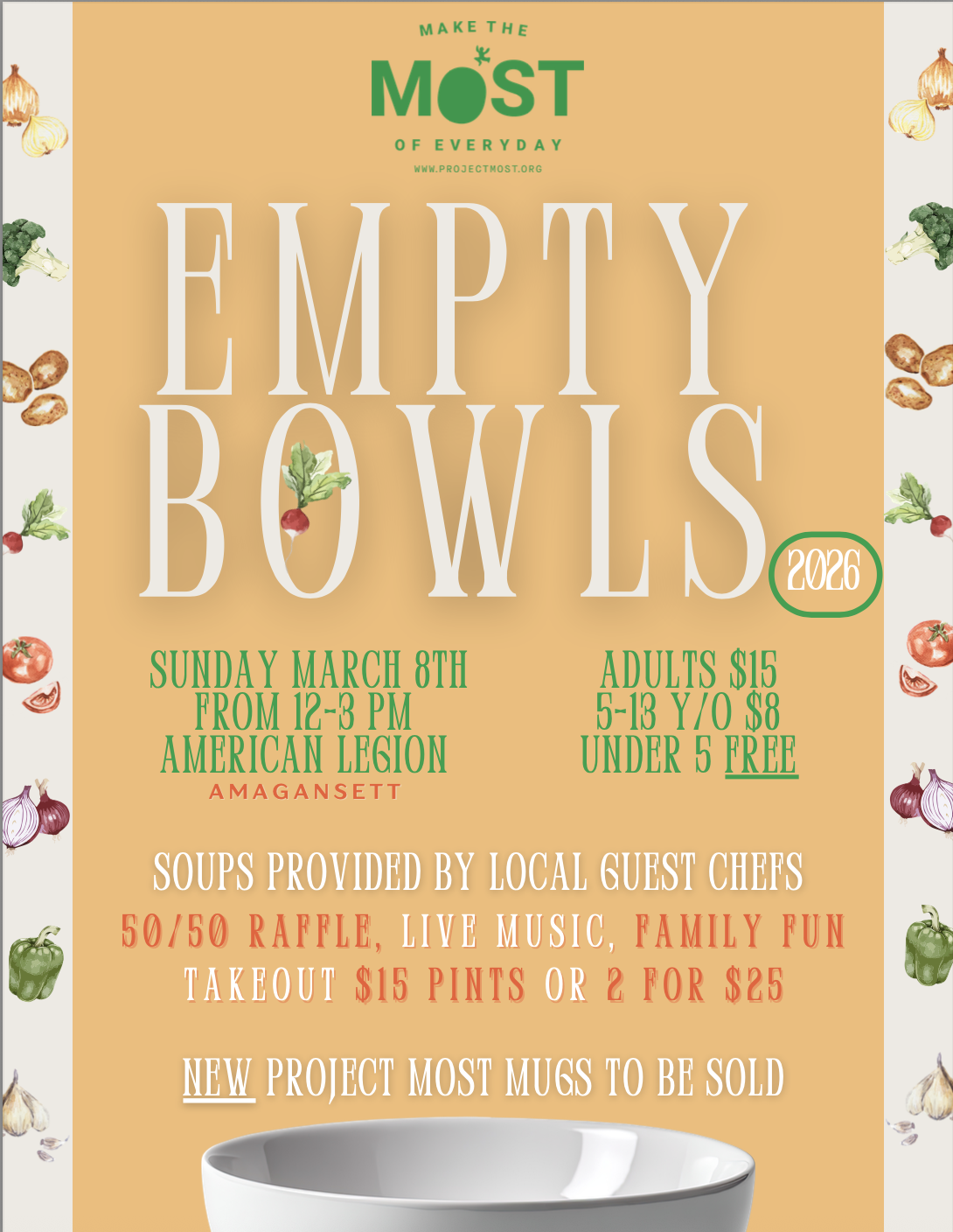 Empty Bowls 2026