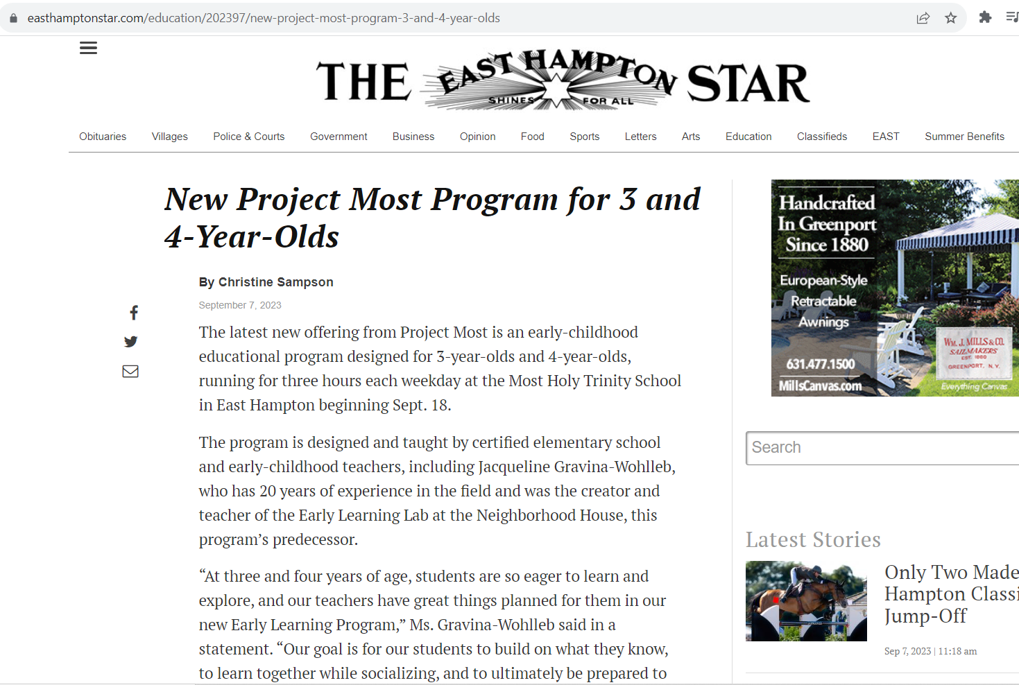 New Project MOST Program for 3 and 4-Year-Olds — Project Most