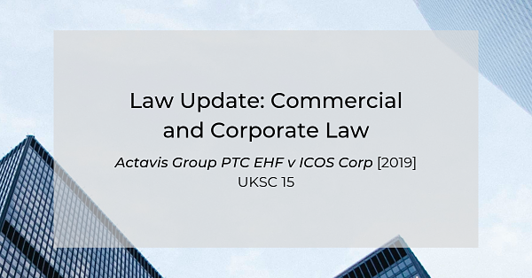 COMMERCIAL AND CORPORATE LAW