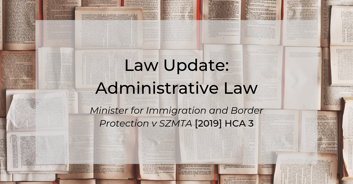 ADMINISTRATIVE LAW