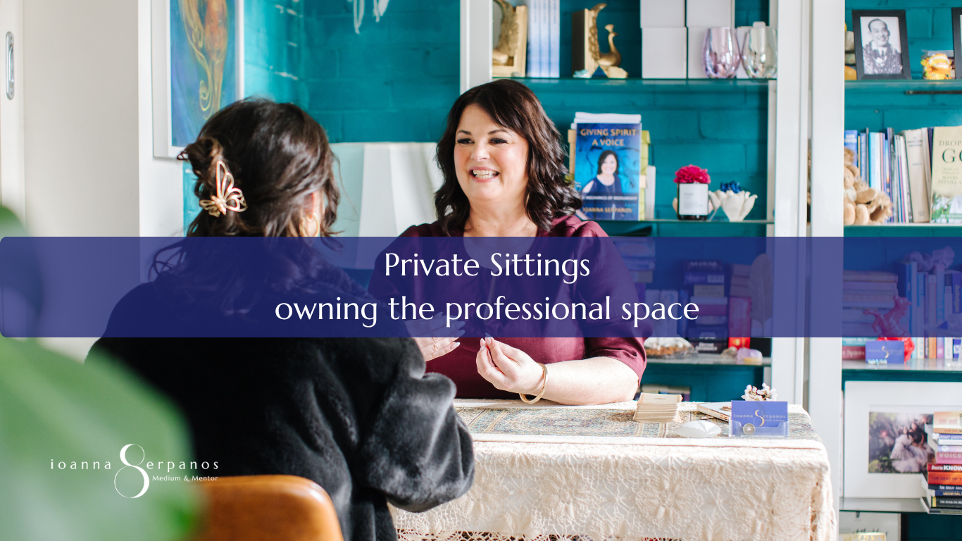 Private Sittings - owning the professional space masterclass