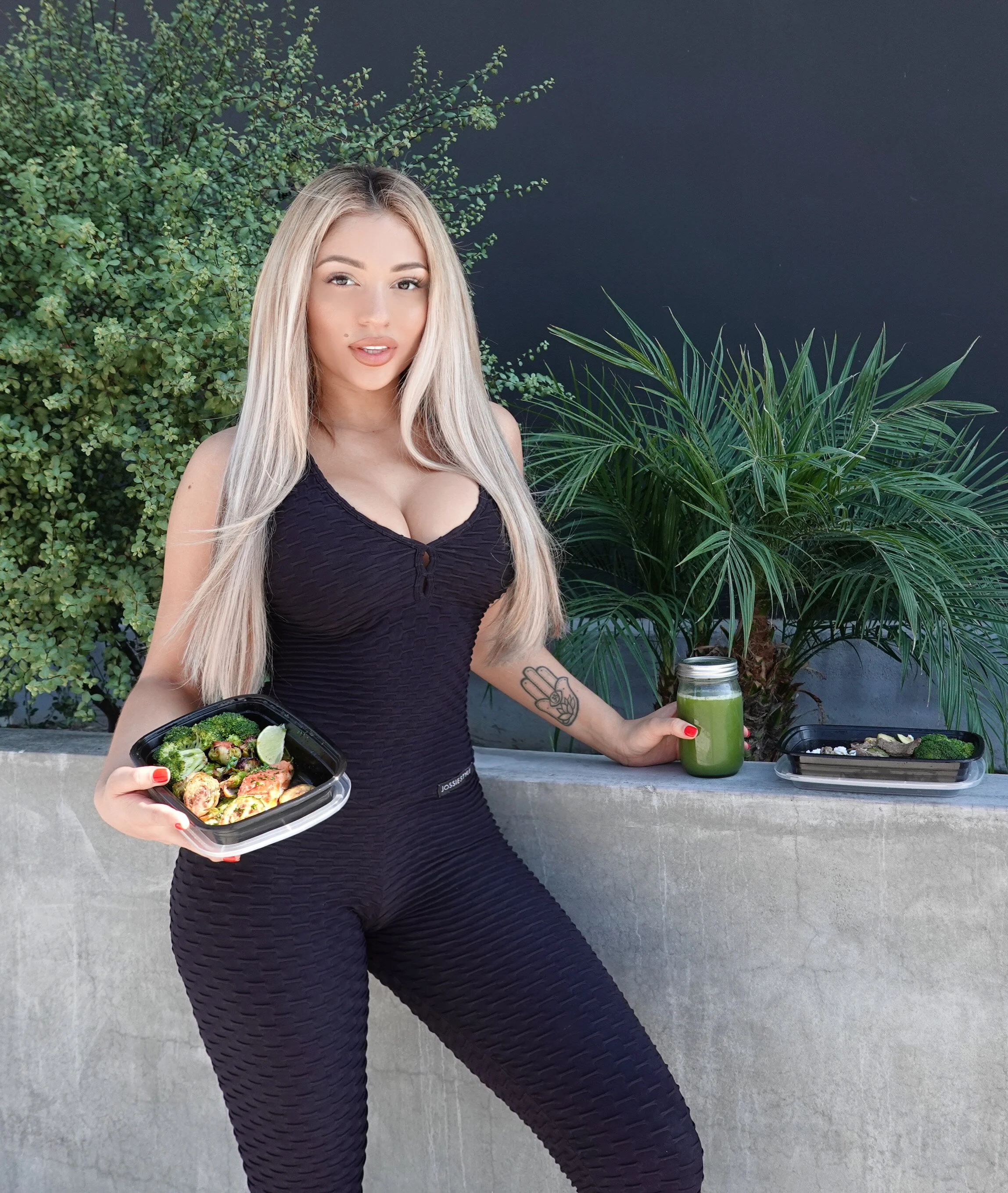 BRAZILIAN BLACK ONE PIECE BODYSUIT