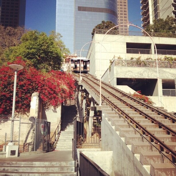 Angels Flight funicular was built in 1901