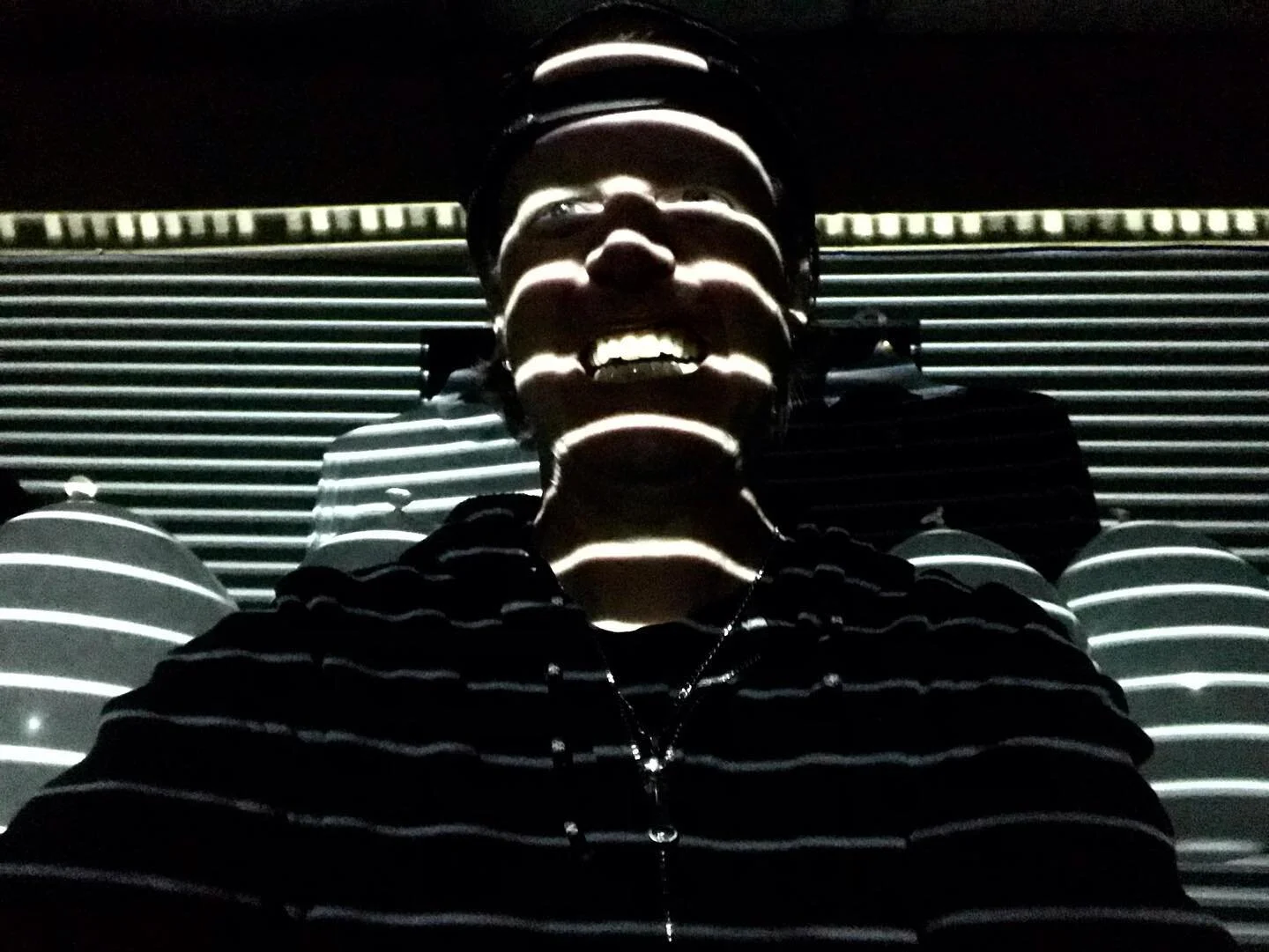 Test shots from the upcoming &ldquo;Give It A Shot&rdquo; video. Weirdos.
#synthpop #synthrock #indiepop #darkwave #synthwave #critterandguitari #videosynth #darkansas