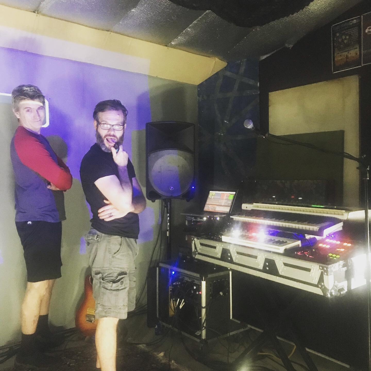 We are all in the same room&hellip;&hellip;doin stuff.