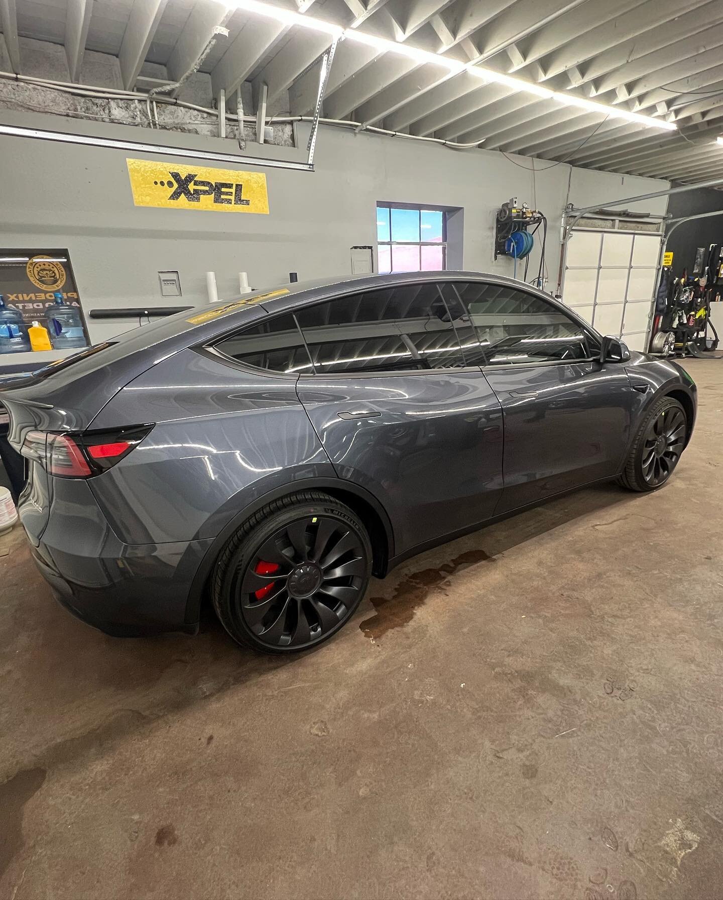 Upgrading the look of this 2023 Tesla Model Y. This Model Y received 15% XPEL Prime XR on the front windows and 5% Xpel Prime XR on the rear windows. The Xpel Prime XR is blocking 88% of infrared heat and 99% of UV rays from coming through the vehicl