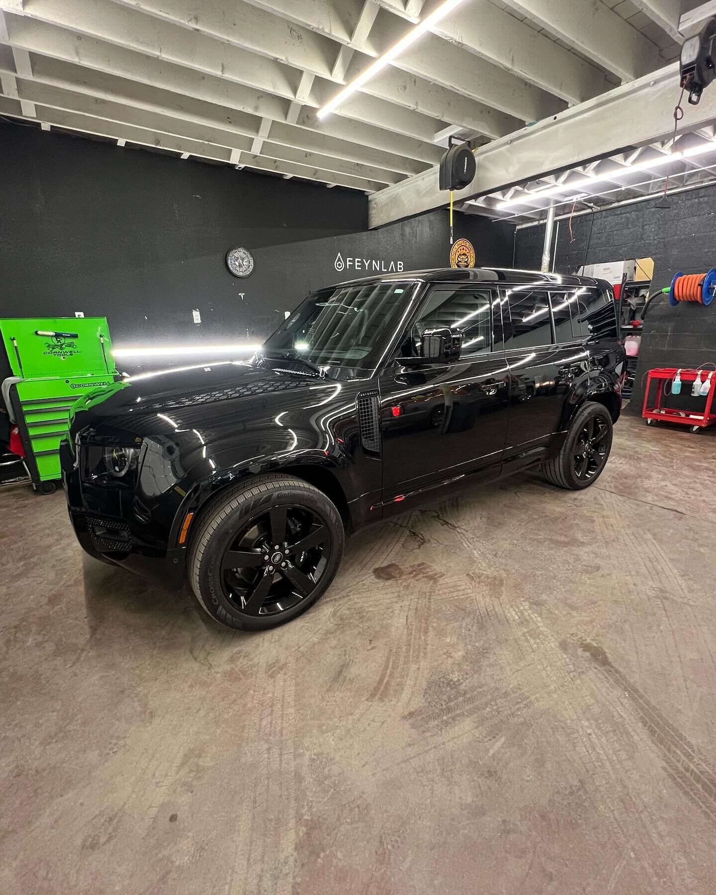 This 2023 Land Rover Defender came in for our Platinum Protection PPF. This Protection is a Full Front Xpel PPF which includes entire Hood, Bumper, Fenders, mirrors, headlights, door cups and door edges. This Defender received our signature package p