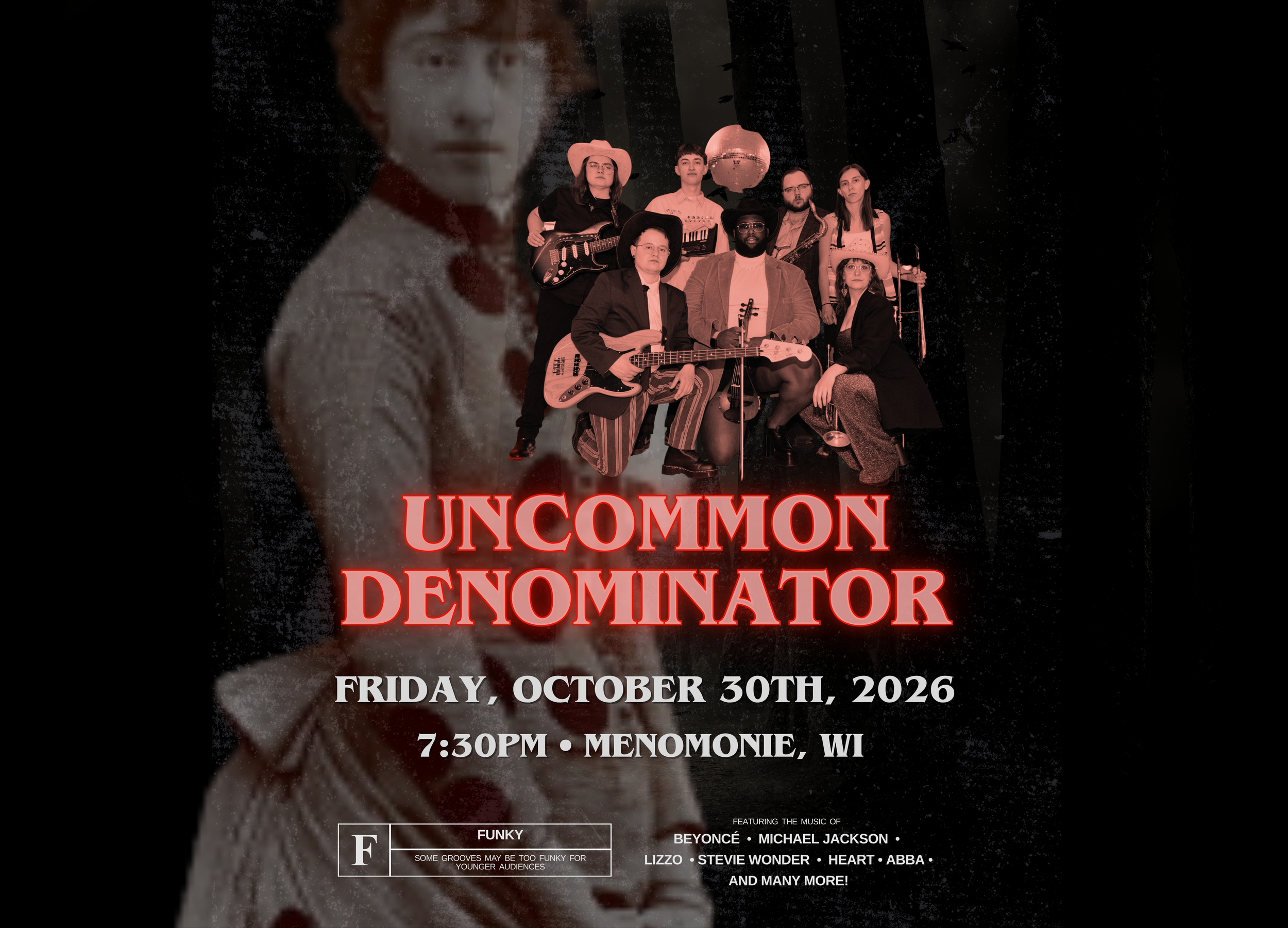 An Uncommon Halloween: Live at the Mabel Tainter!