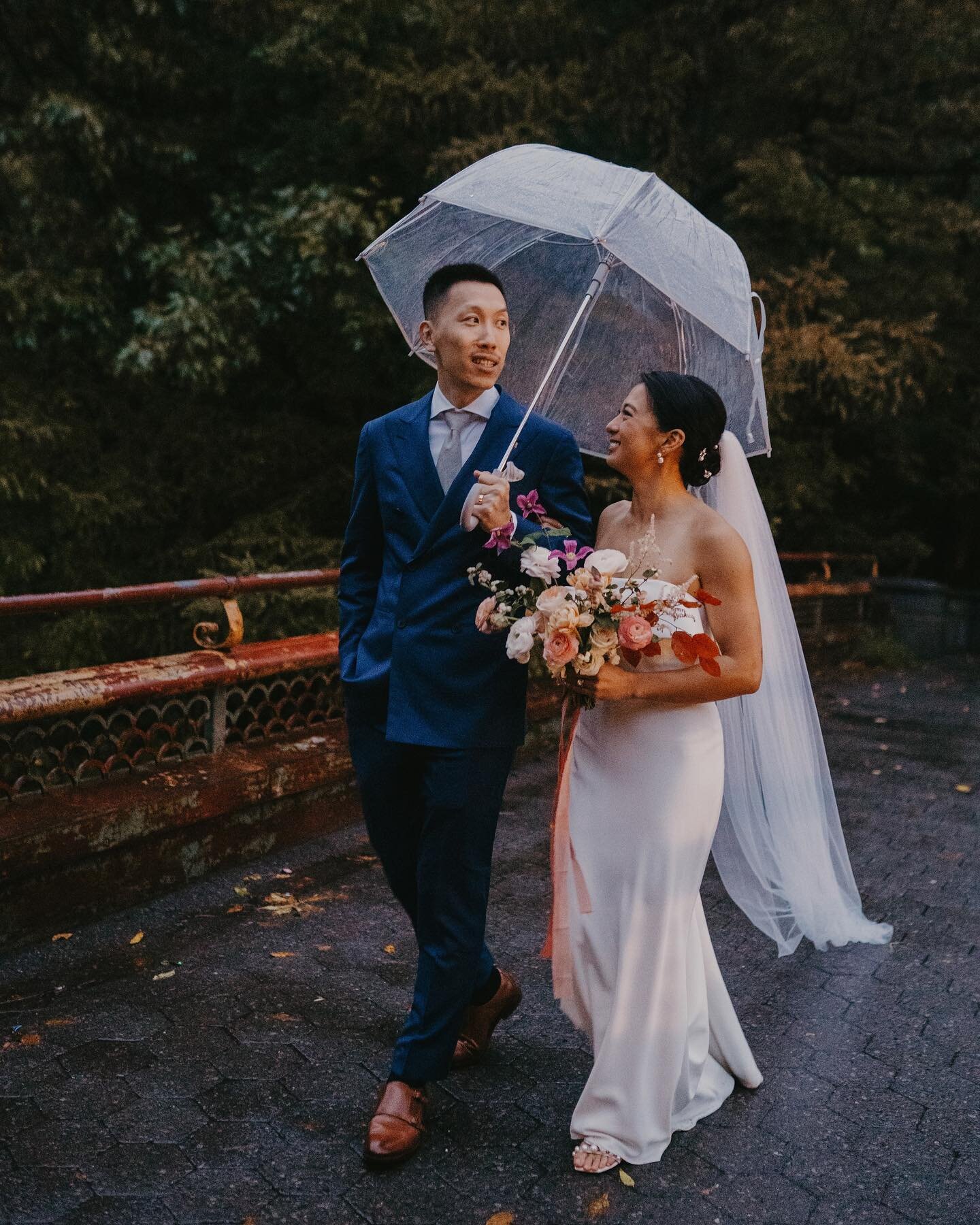 The soft rain added so much charm to this romantic day 🤍

Planning + Design | @wildheightsevents 
Florals | @aprilfloraldesign 
Photographer | @carole_cohen_photography 
Venue | @purslaneattheboathouse 
Beauty | @akiyo_hairandmakeup
