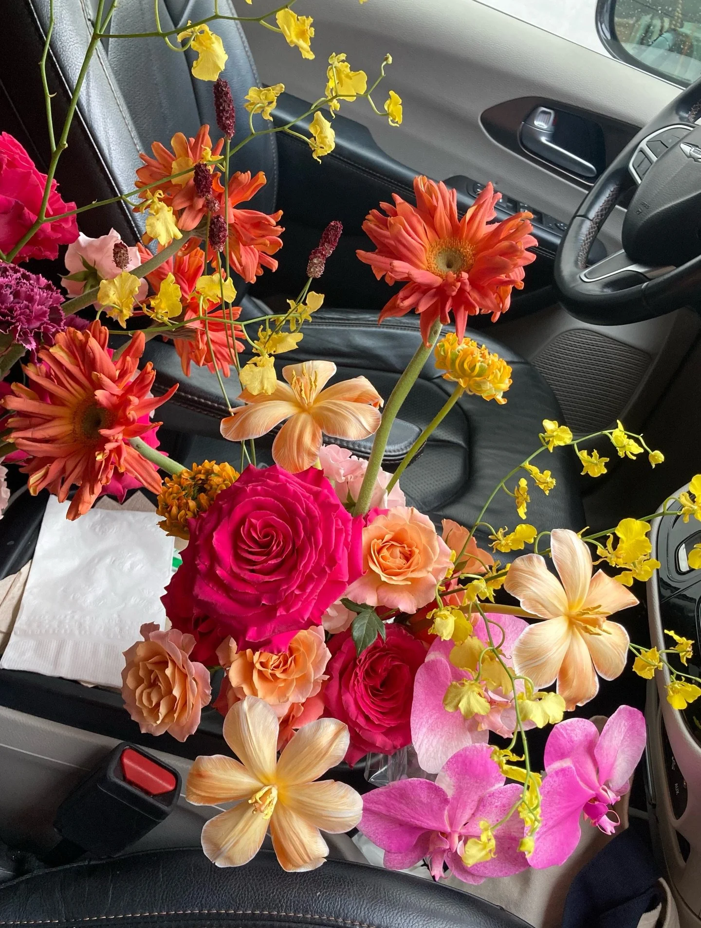 For Nicole + Corey&rsquo;s wedding on New Year&rsquo;s Eve 🩷💛🧡