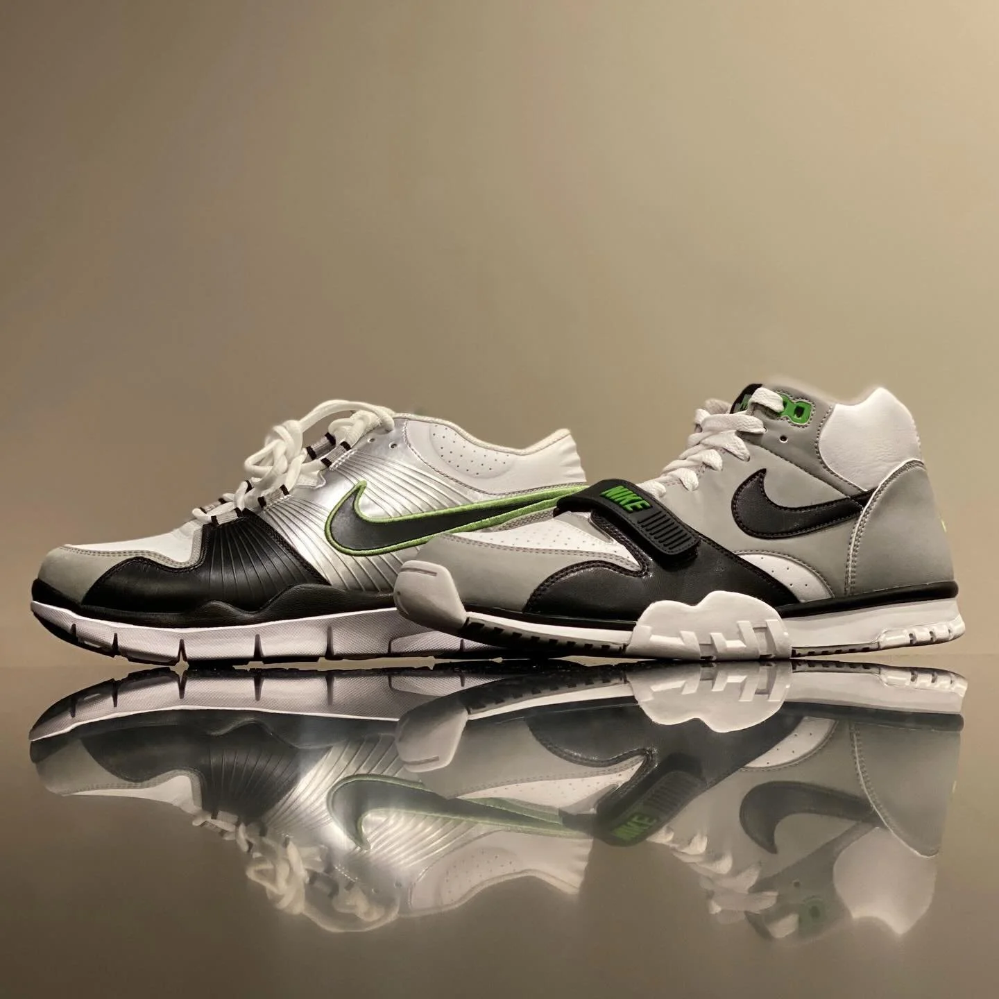 #TRAINERTUESDAY
&bull;
On Tuesday we talk Trainers.
&bull;
It&rsquo;s a common discussion point on the athlete commonly associated with the Air Trainer 1. Is it Bo? It&rsquo;s it Mac? Is it Andre? Is it Howie? Is it Joanne? Is it MJ?
&bull;
The truth