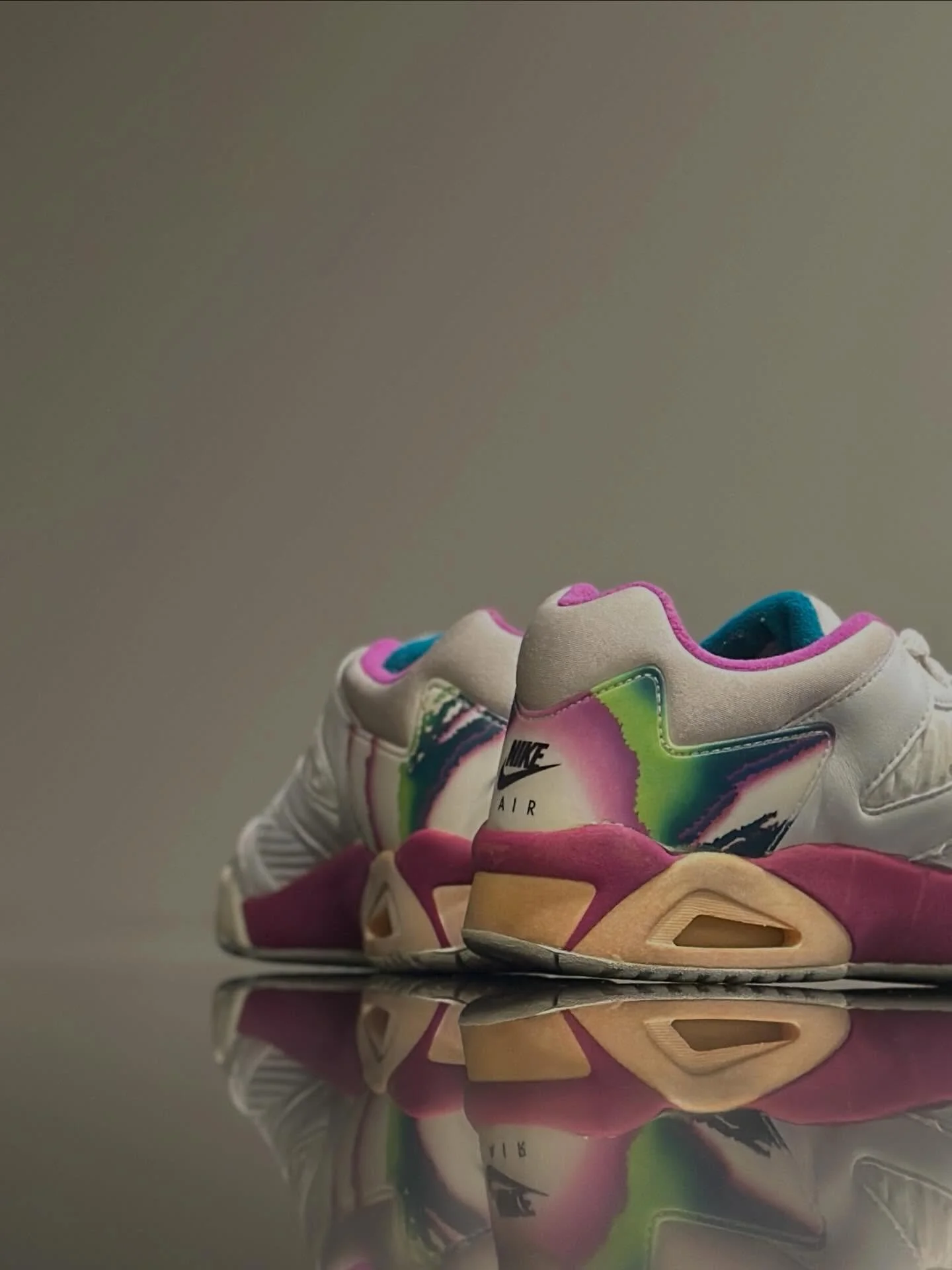 #womenswednesday
&bull;
Man, women&rsquo;s shoes were top notch. The Air Tech Challenge Low is a thing of beauty. That internal thermoplastic heel counter is UNDEFEATED. The airbrushed pattern, each colorway being just slightly unique from each other