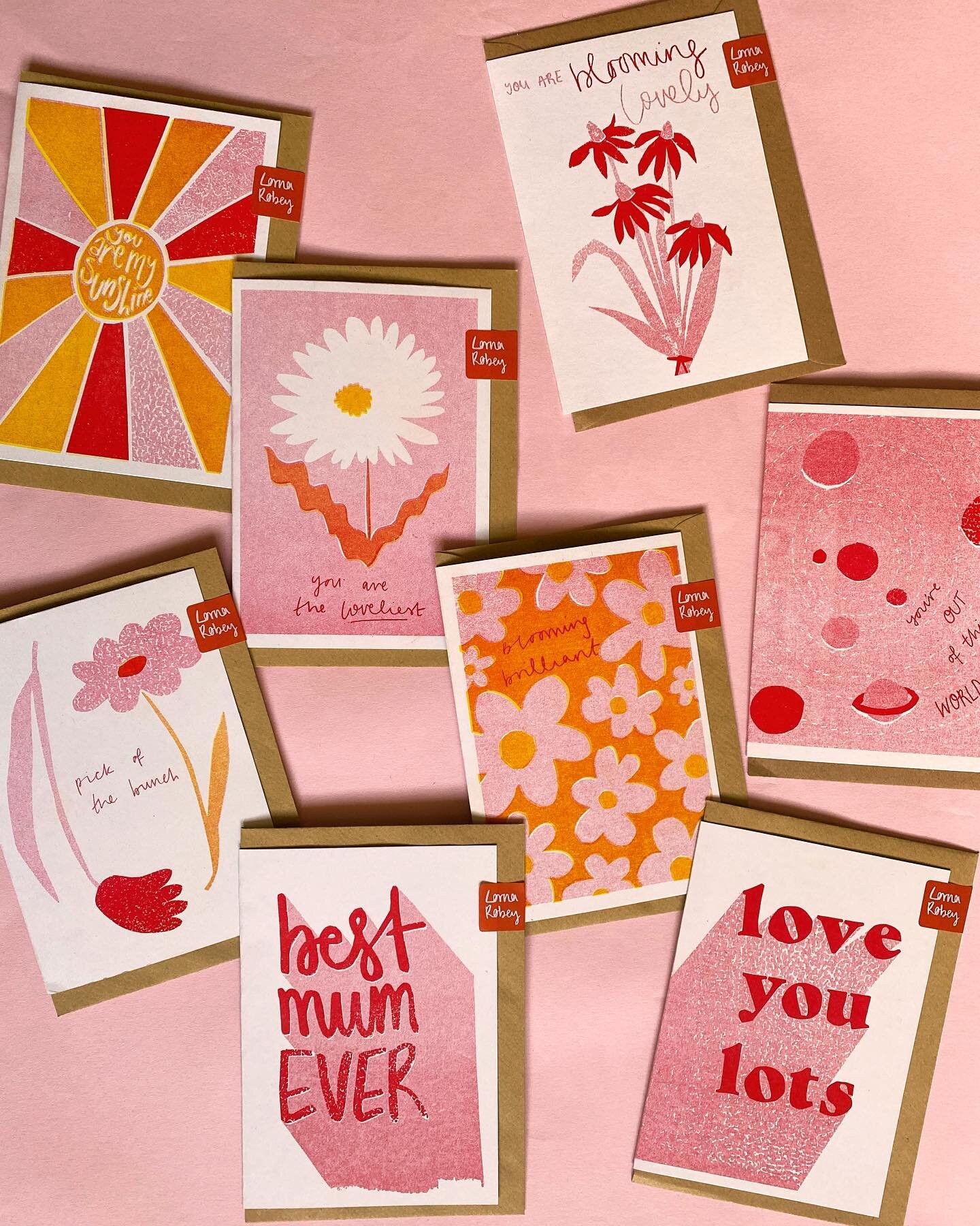 dropped some new cards on the website for mother&rsquo;s day!! it&rsquo;s next sunday for those of y&rsquo;all that may need a reminder (you&rsquo;re welcome!) check the website for lovely things for your lovely mums / other lovely people in your lif