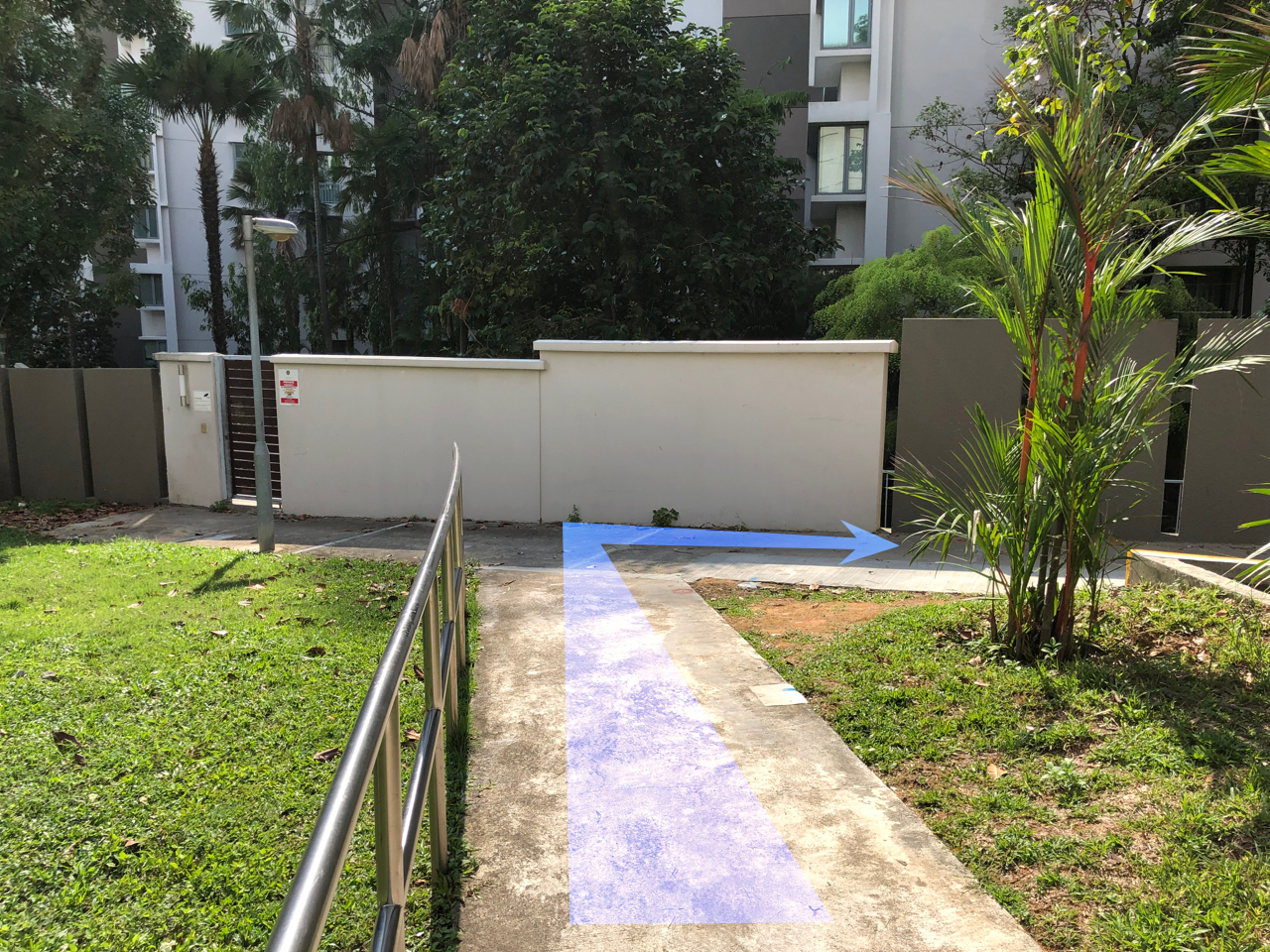 Arrow behind condo.jpg