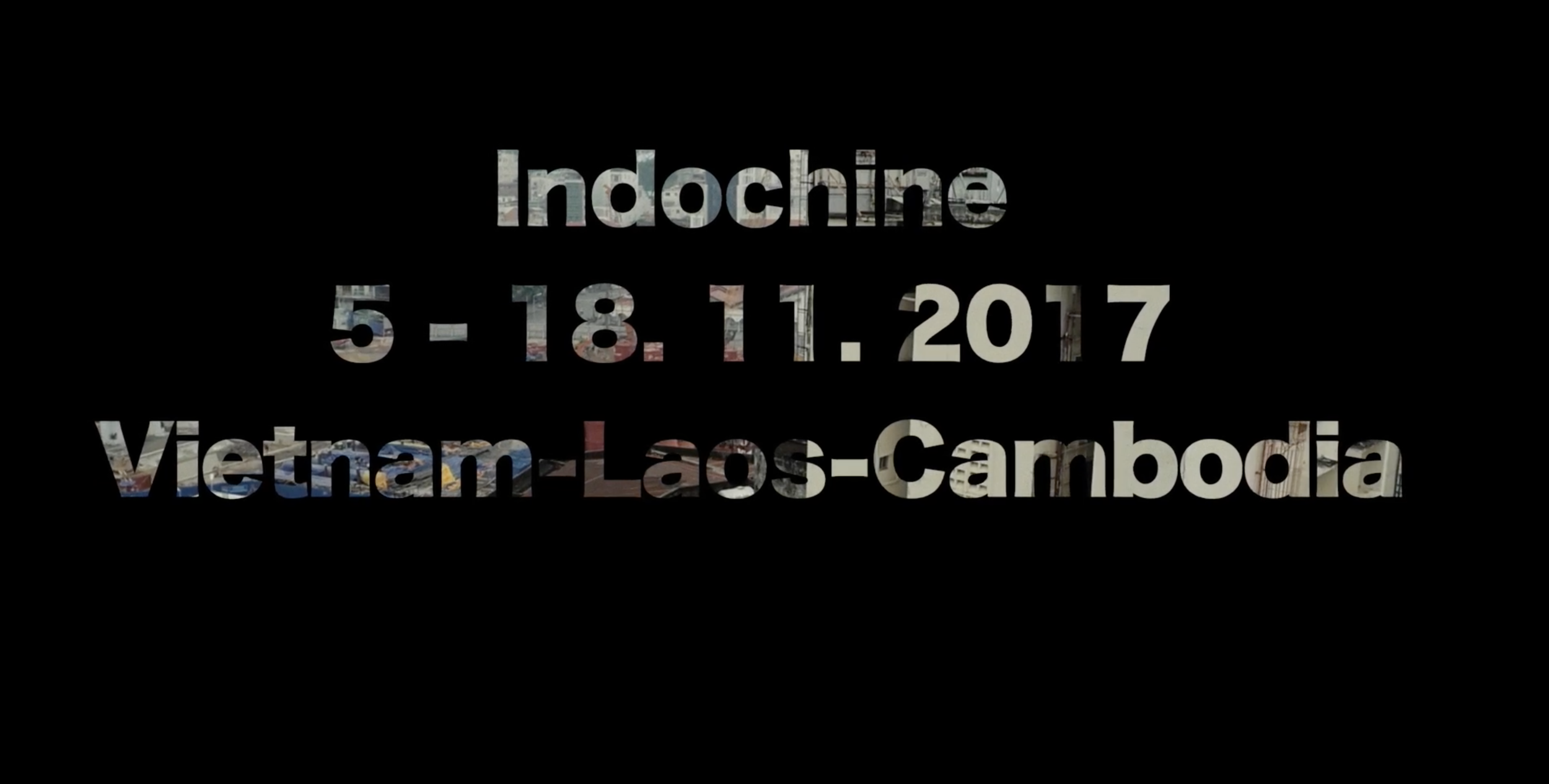 Indochine - my new video on YouTube